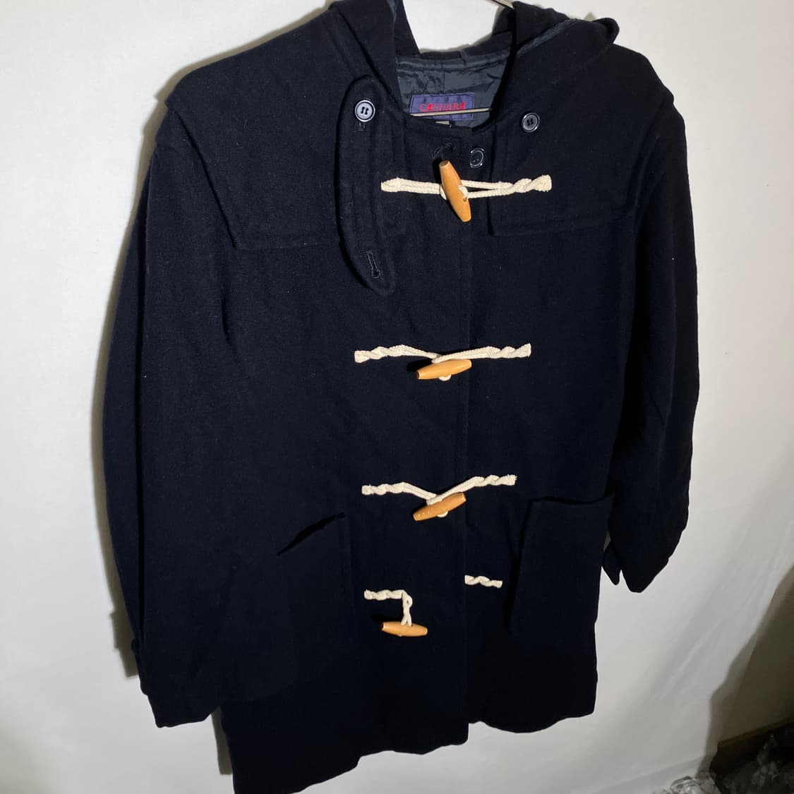 L)여성 울 더플코트 떡볶이코트 상품이미지1