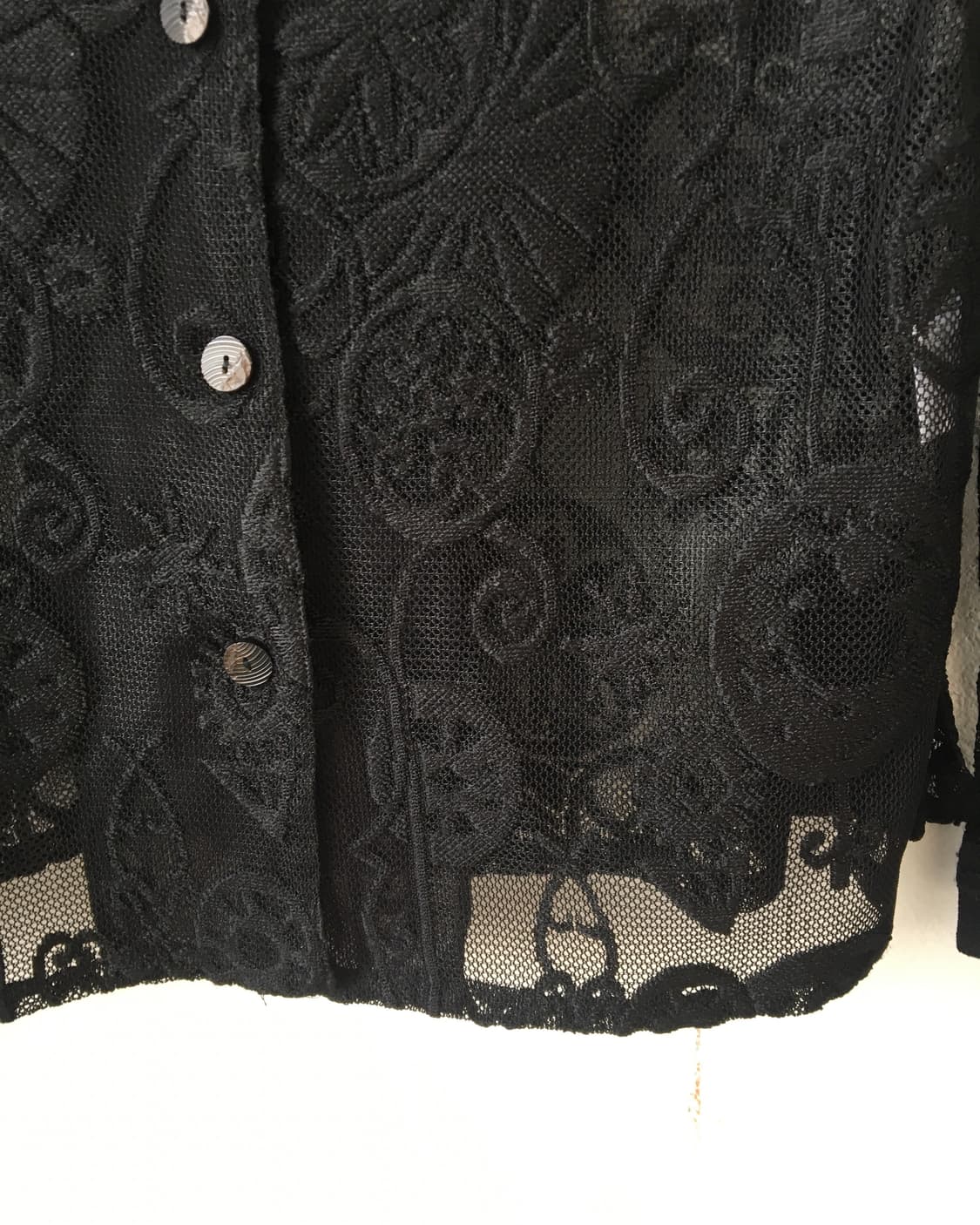 Pattern see through jacket 상품이미지4