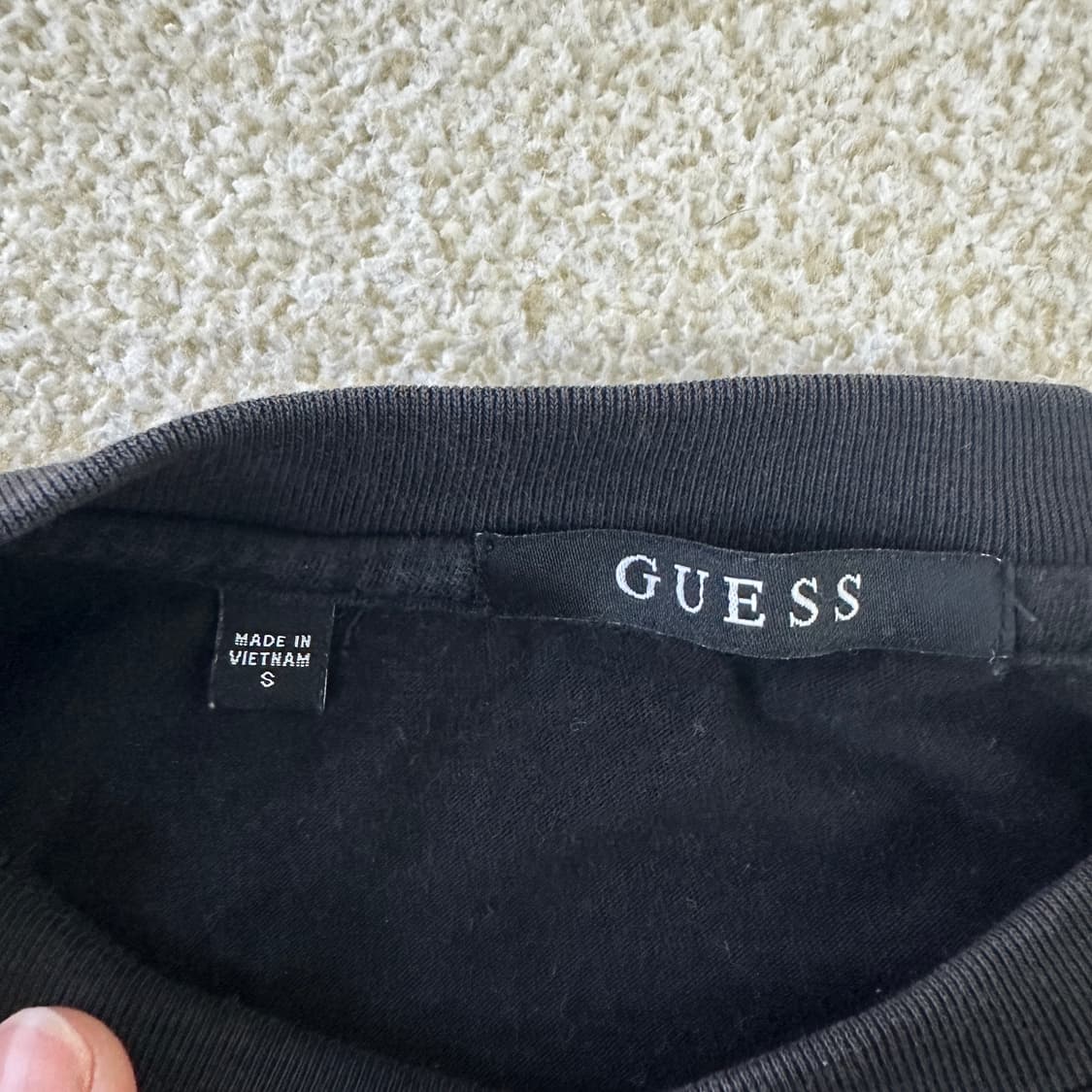 S 게스 로고 반팔티 0324D 상품이미지2