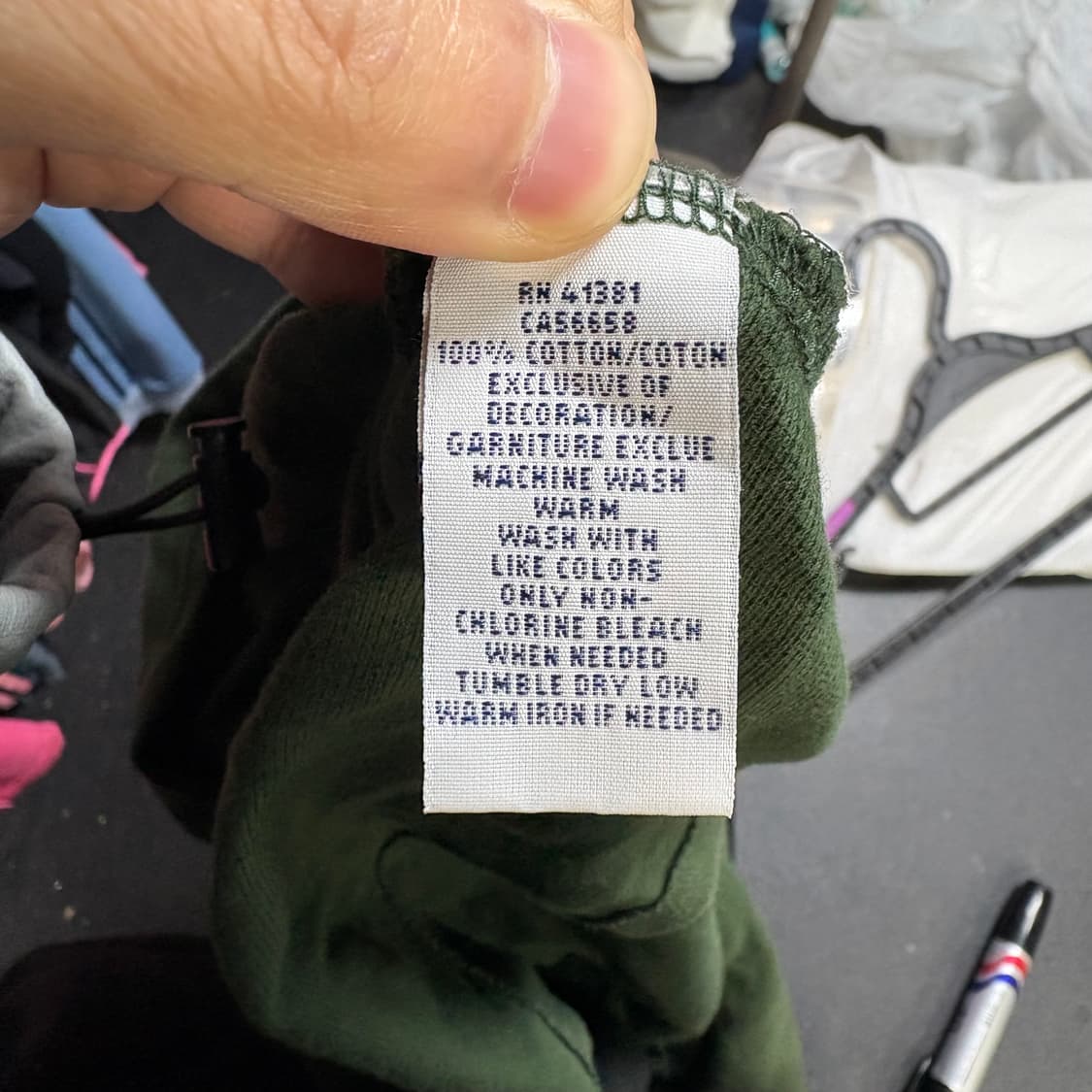 폴로 스몰 로고 슬림핏 카라 반팔티 딥그린 L 상품이미지5