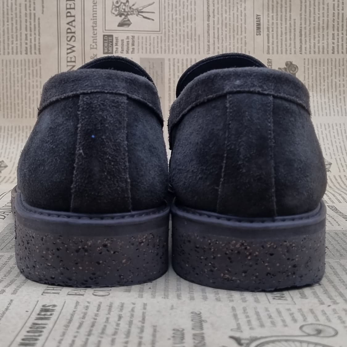 미소페 스웨이드 남성페니로퍼 실사이즈290 상품이미지4