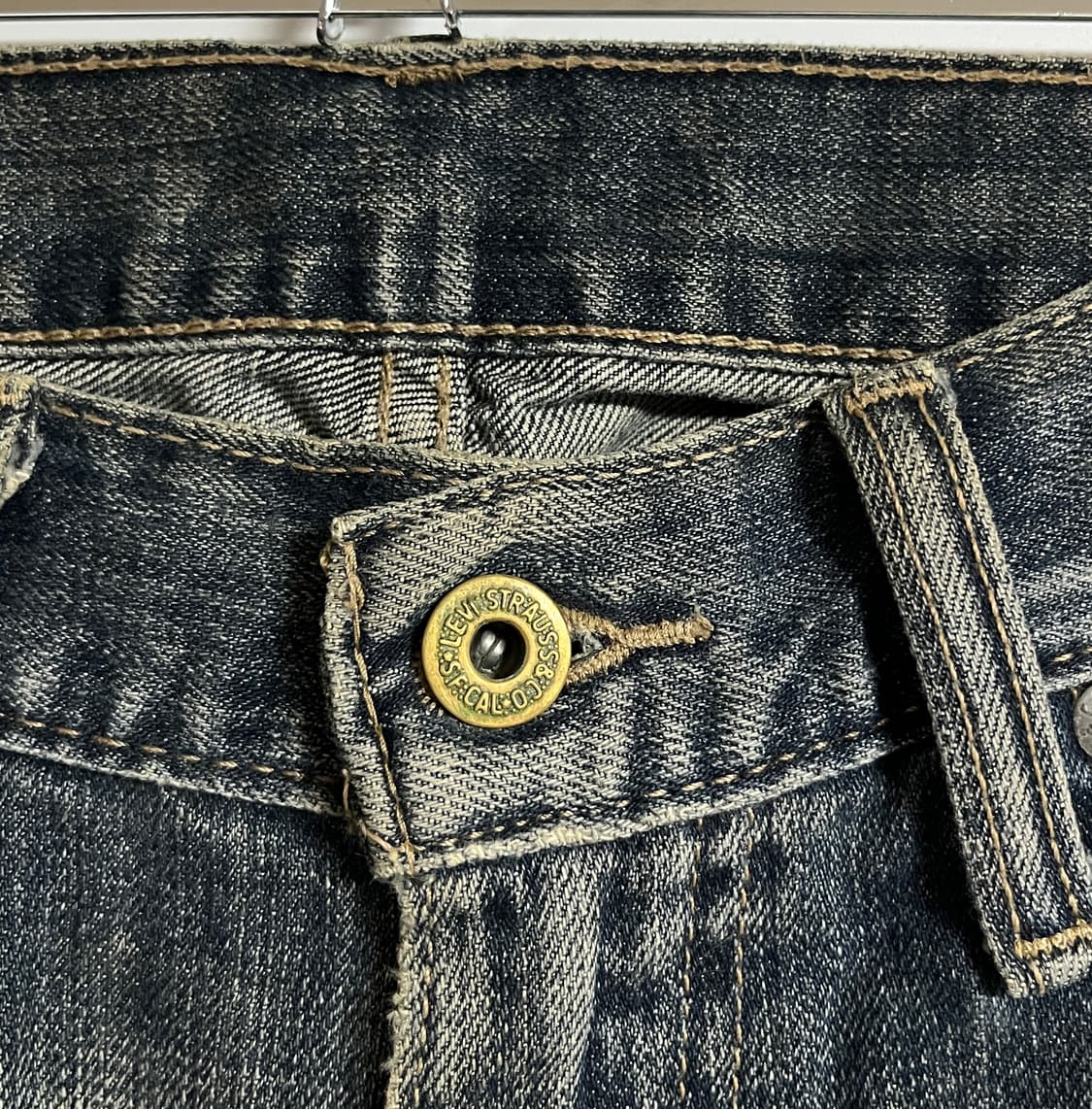 리바이스 514 세미와이드 워싱 데님 팬츠 청바지 32 상품이미지5