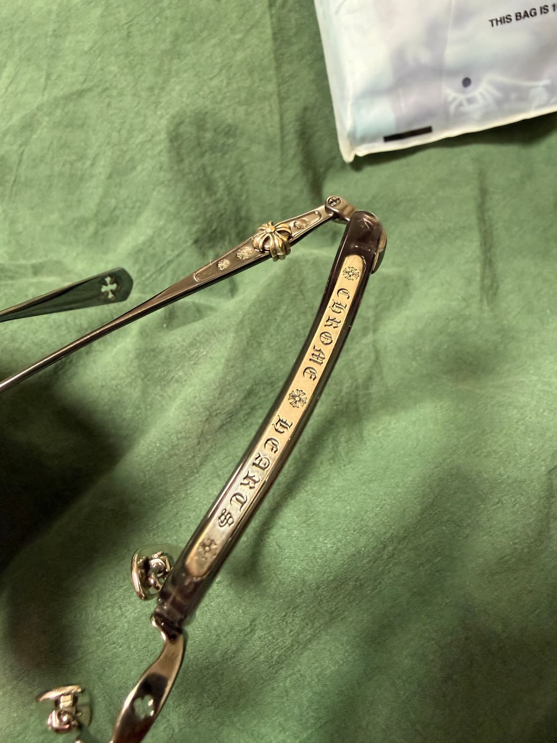 크롬하츠 슬런트레딕션 54 블랙클리어 상품이미지7