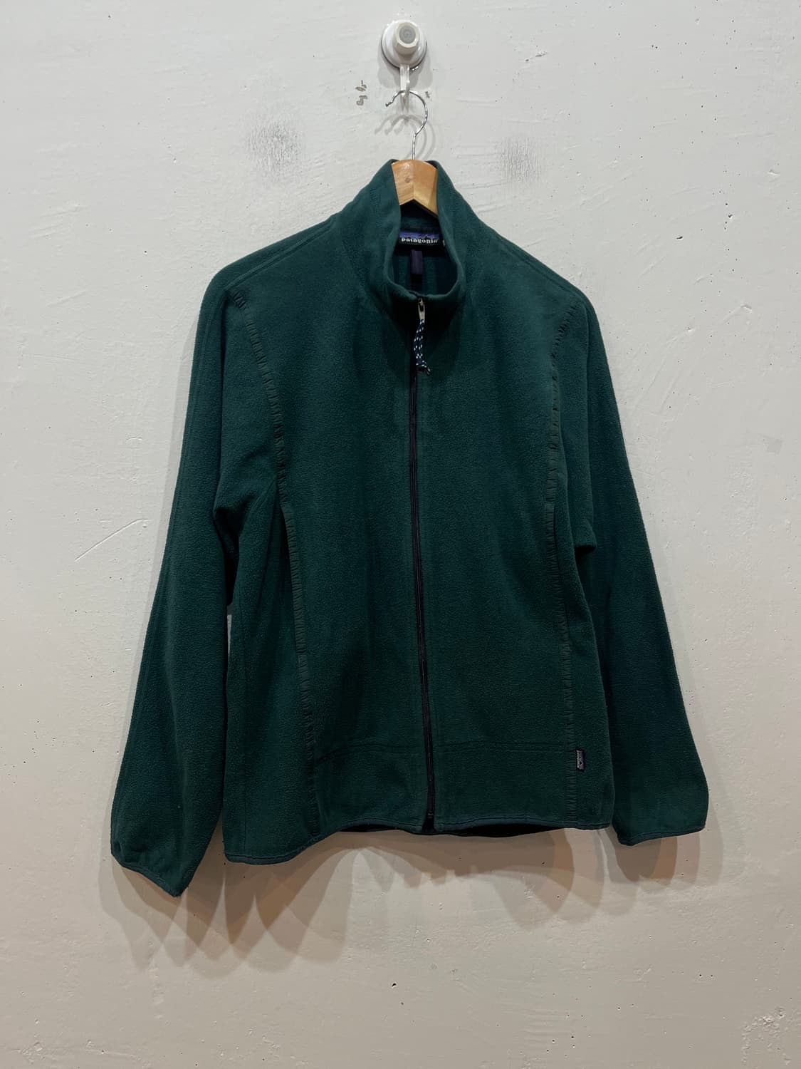 90s 파타고니아 플리스 자켓 그린 Made in USA (M) 상품이미지1