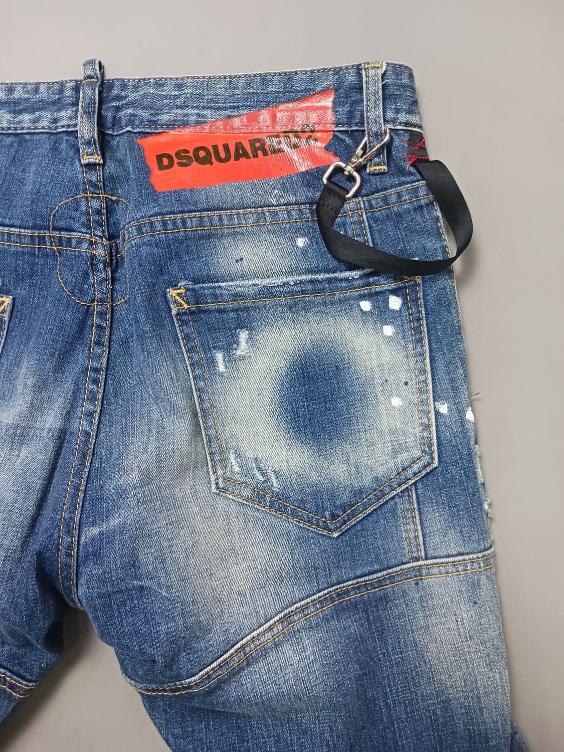 [32] 디스퀘어드2 멀티워싱 바이커진 청바지 상품이미지9