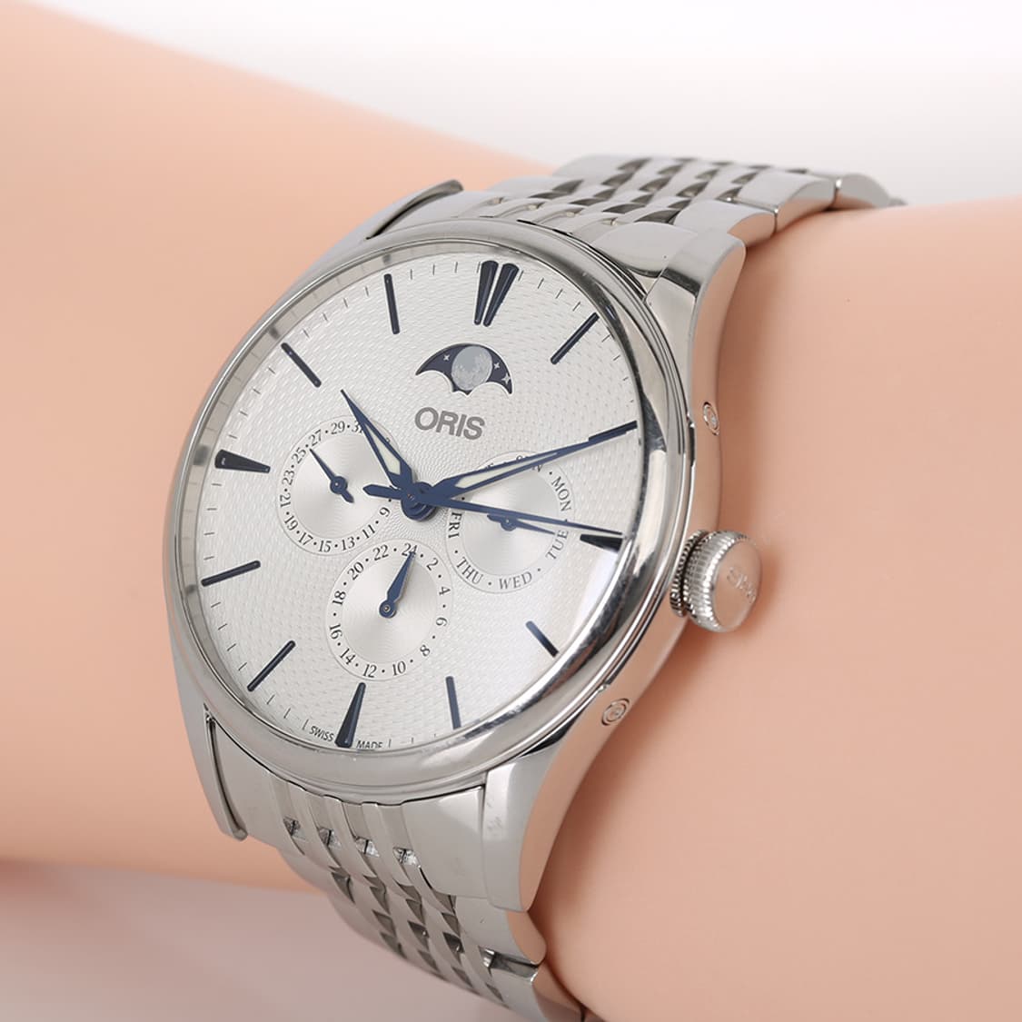 오리스 시계 아뜰리에 컴플리케이션 40mm 문페이즈 워치 상품이미지7