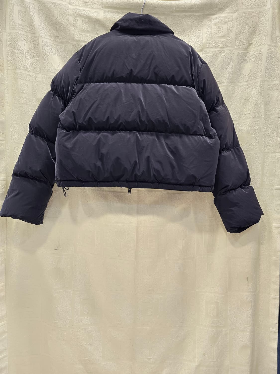 플랙 PLAC 블랙 크롭 다운패딩 점퍼 M 상품이미지5