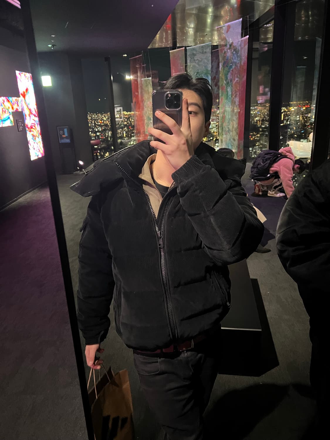 몽클레어 마야 코듀로이 패딩 상품이미지2