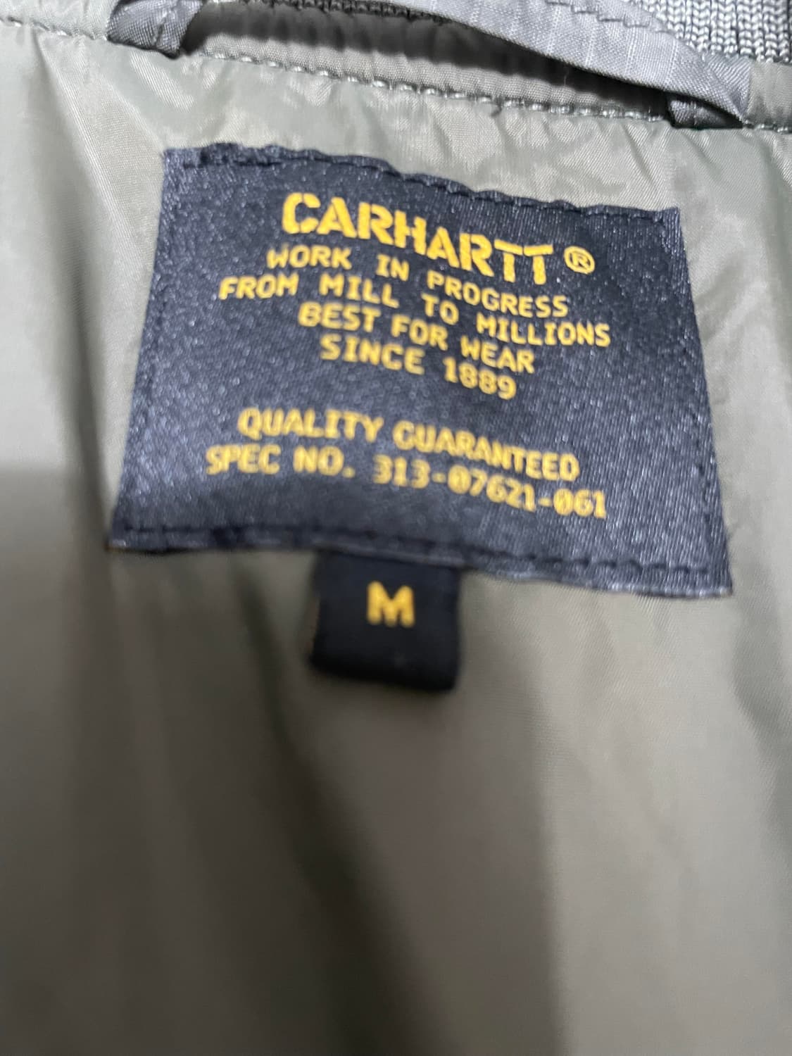 칼하트 Wip - 볼타 봄버 라이너 자켓 (M 추천) 상품이미지3