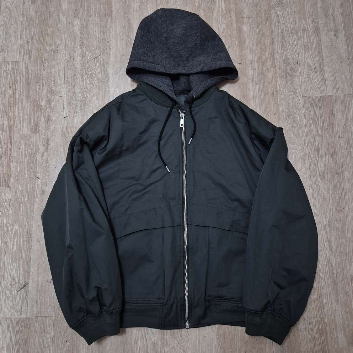 AD HOC 애드호크 플랩 디테쳐블 플랩포켓 후드 점퍼 XL(105) 상품이미지1