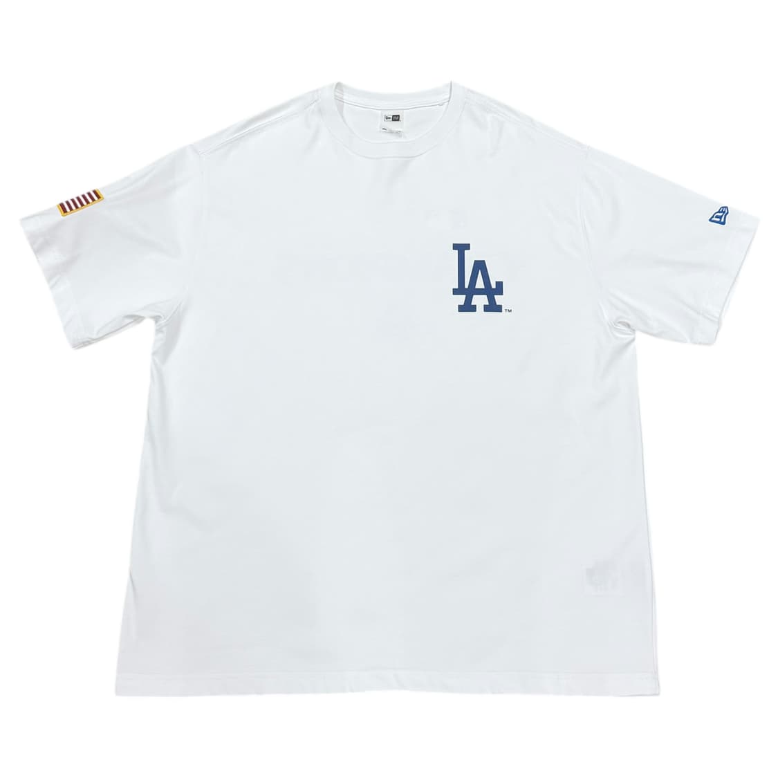 뉴에라 MLB LA 다저스 월드시리즈 챔피언 반팔 티셔츠 화이트 L 상품이미지1