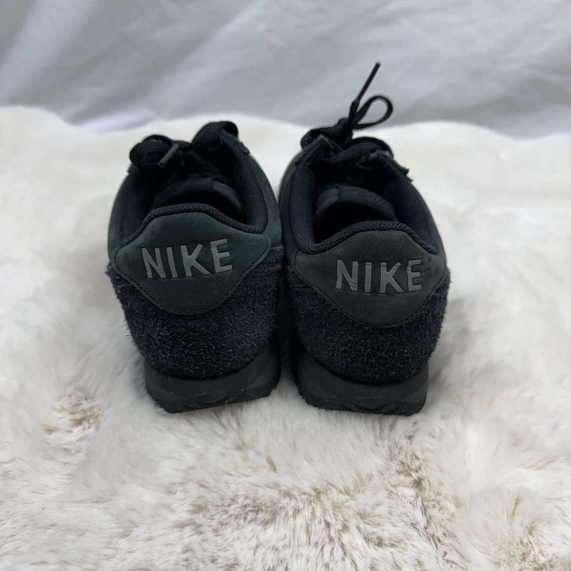 255) 나이키 우먼스 코르테즈 프리미엄 블랙 상품이미지4