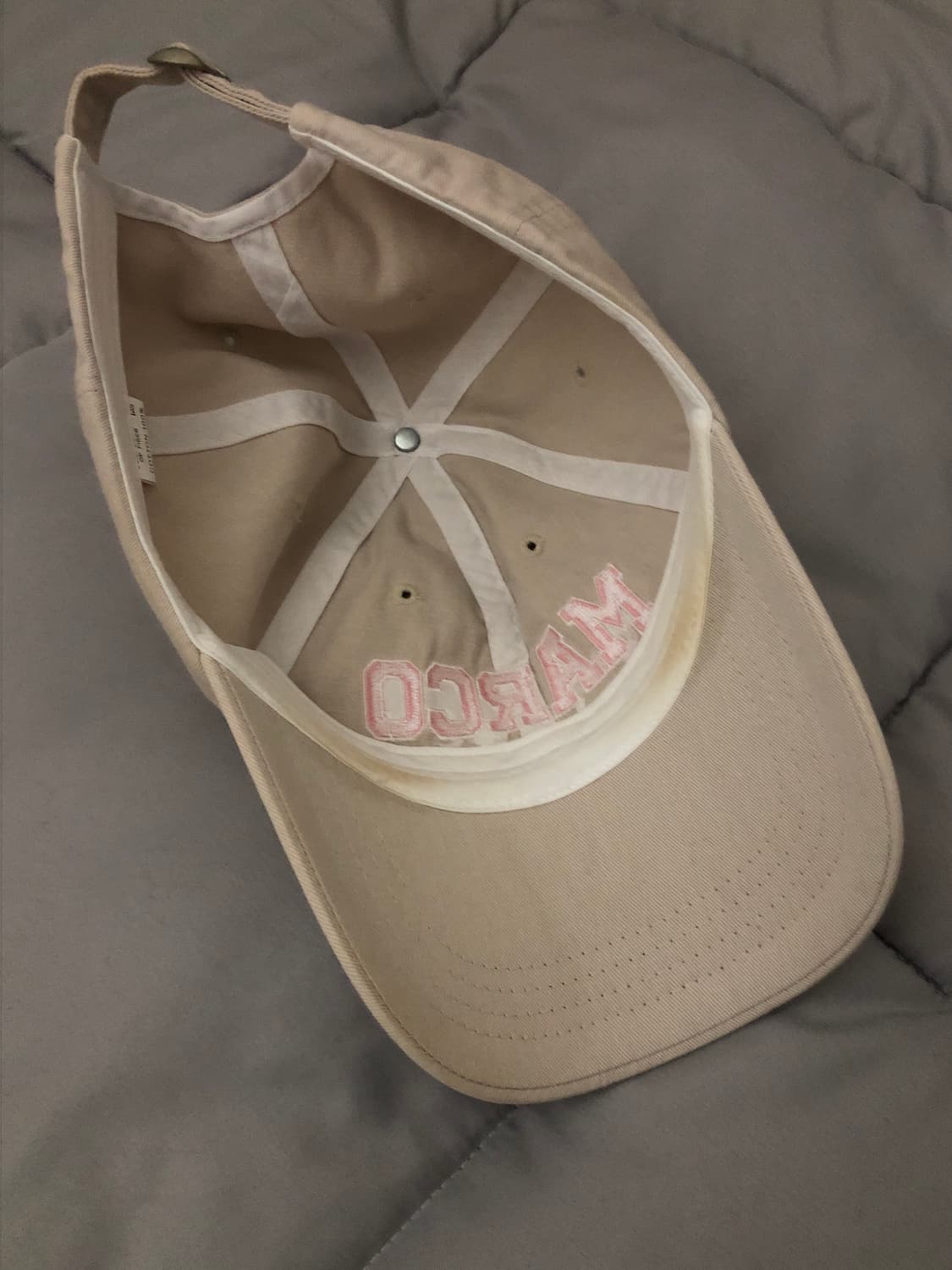 마르코 아일랜드 볼캡 베이지 상품이미지2