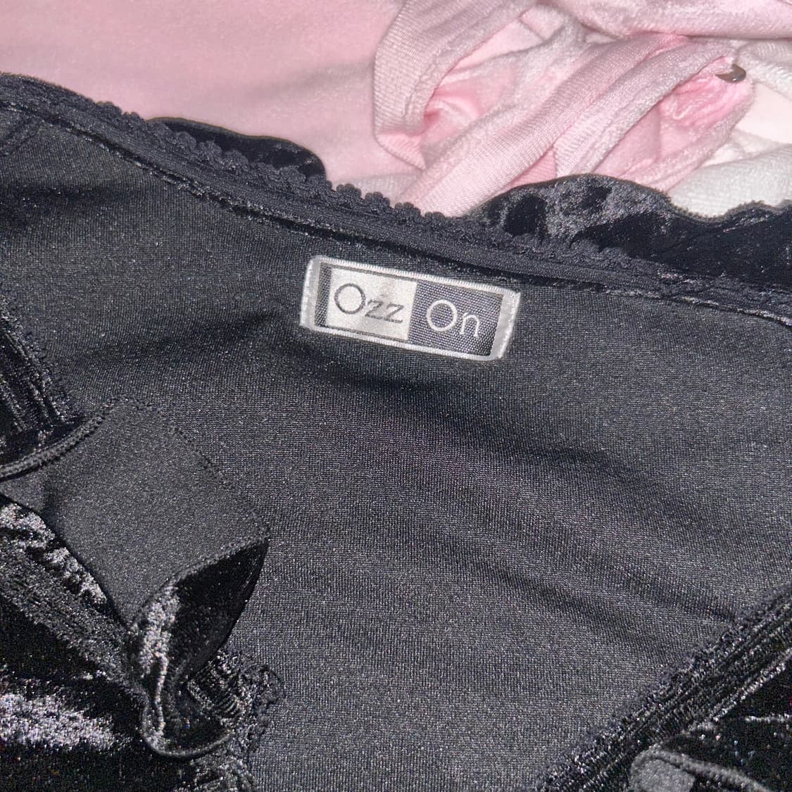 오즈온(Ozzon) 블랙 실버플라워 볼레로 갸루대장 상품이미지3