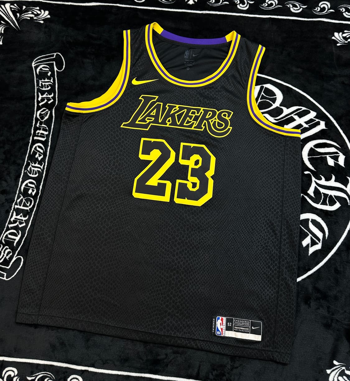 나이키  레이커스 르브론제임스 NBA 저지 XL 상품이미지4