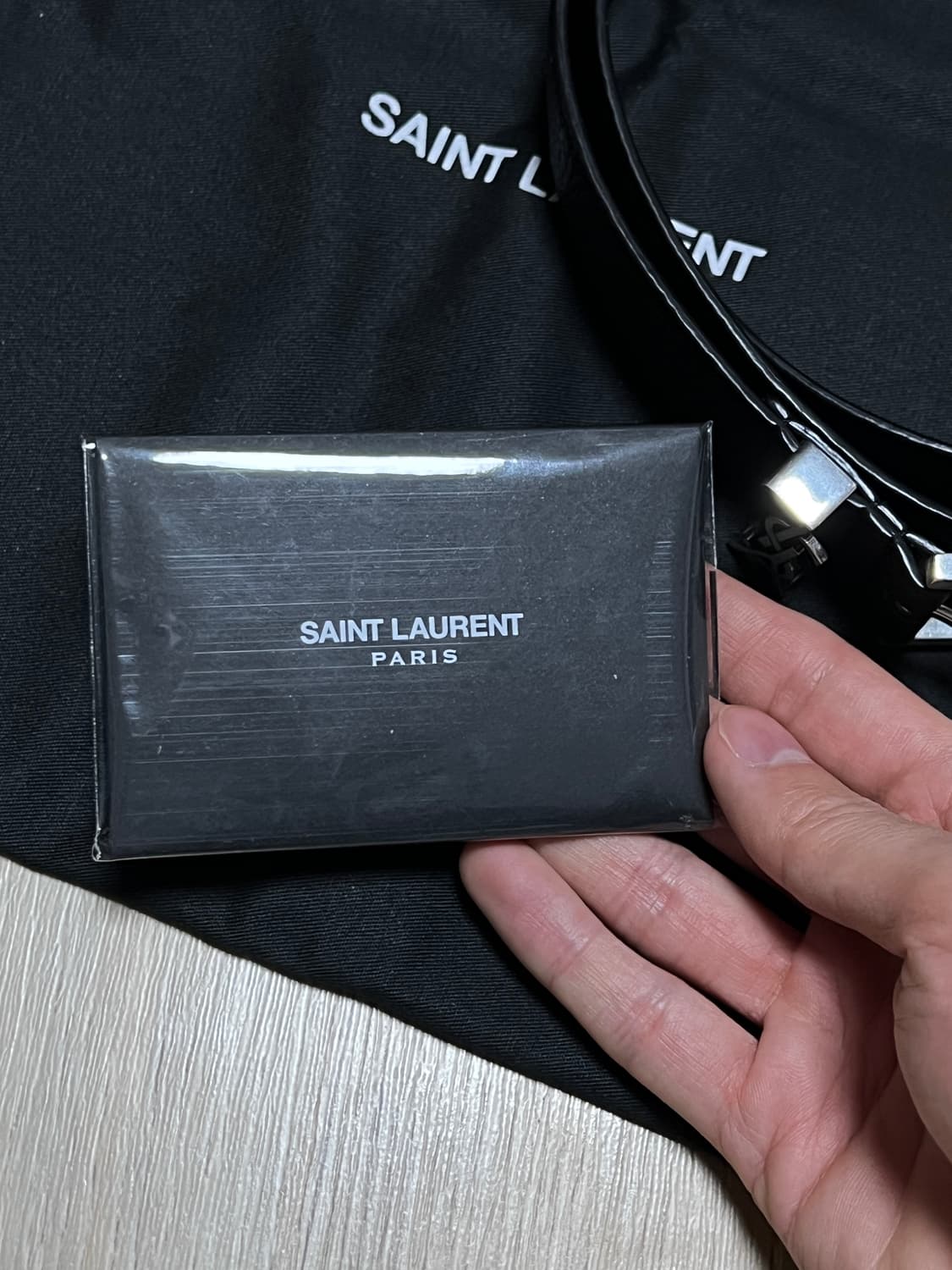 85사이즈 ysl 생로랑 모노그램 벨트 상품이미지3