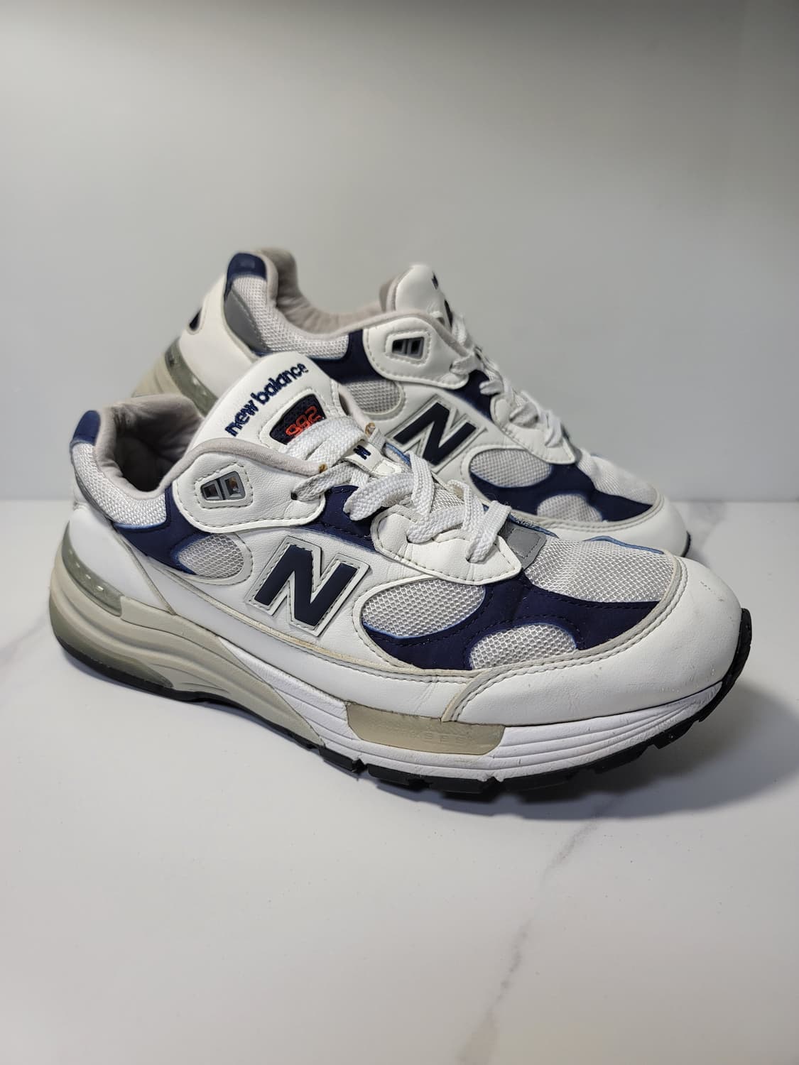 뉴발란스 992  MADE IN USA 화이트 네이비 275 상품이미지5