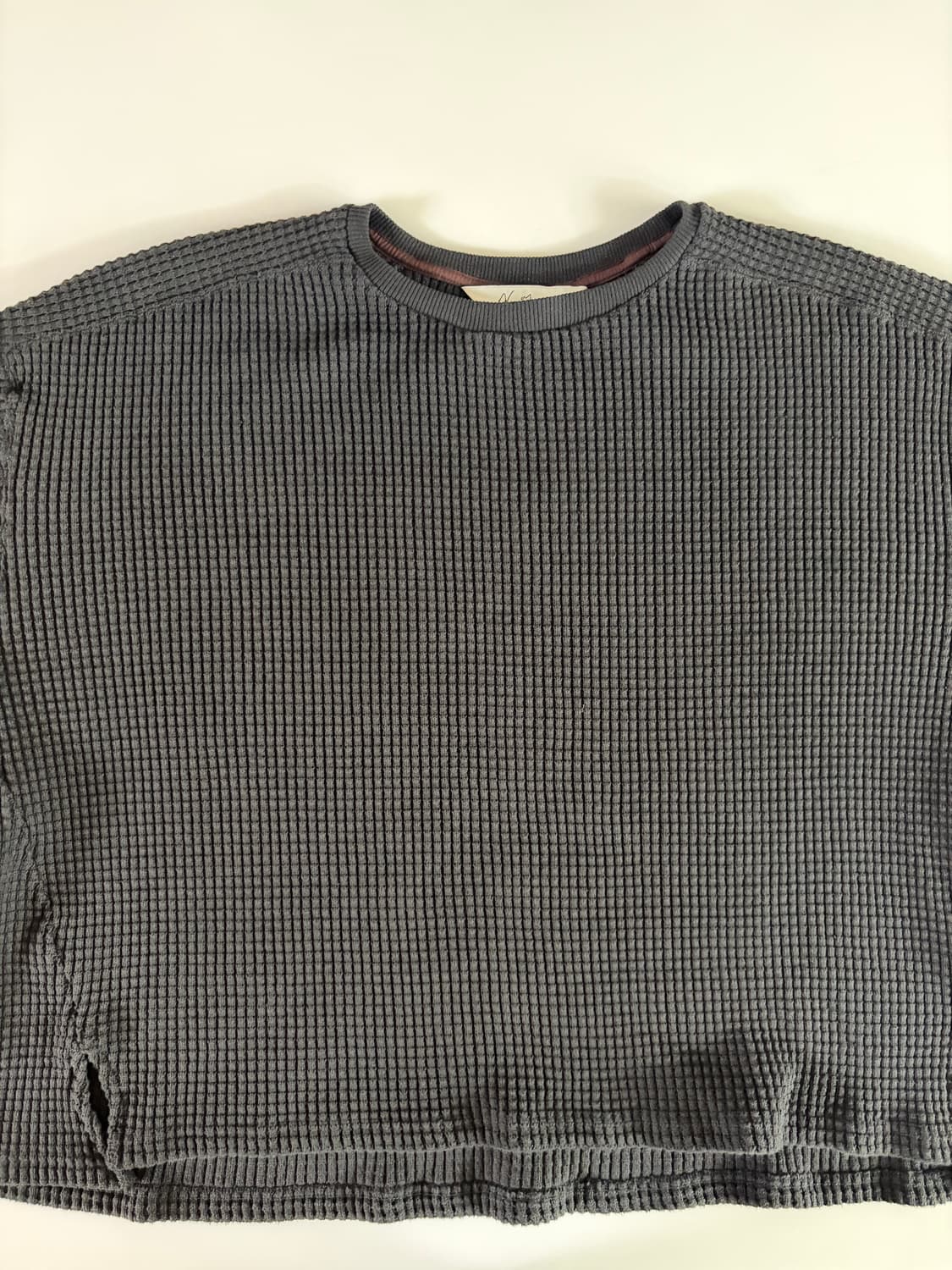 ANCELLM 안셀름 헤비 와플 오버 롱슬리브 상품이미지2