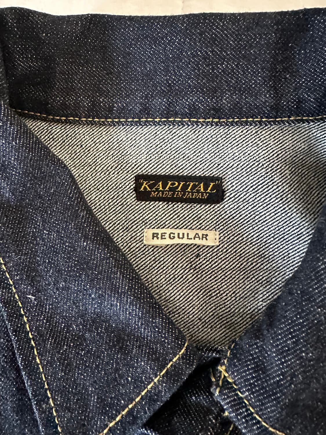 캐피탈(Kapital) 웨스터너 데님자켓 레귤러 42사이즈 상품이미지3