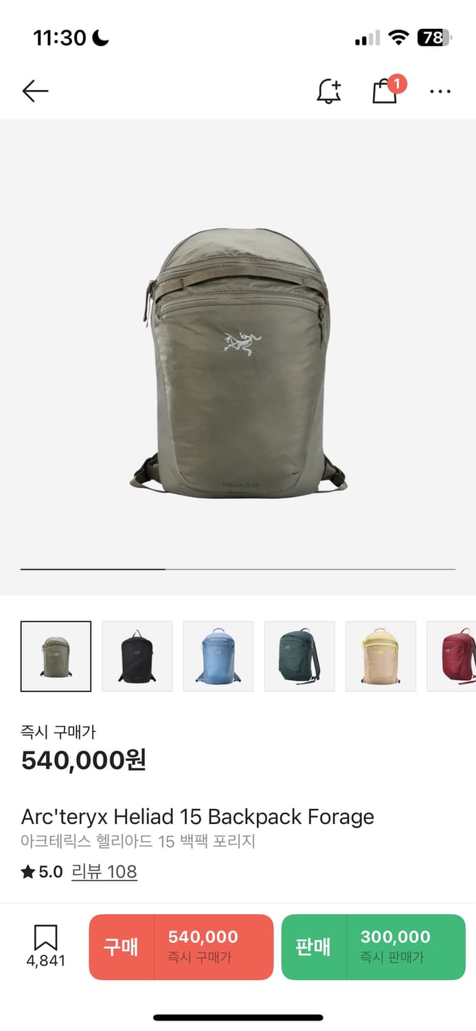 아크테릭스 헬리야드 15 상품이미지1