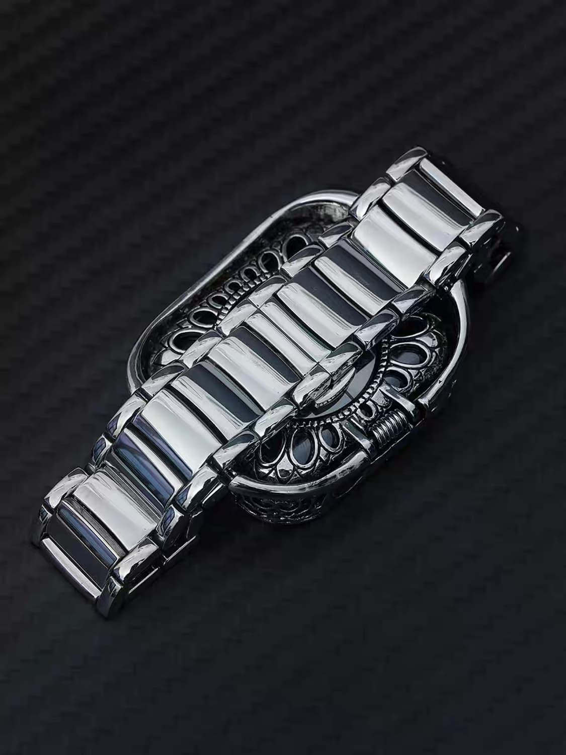 Oceanora 애플 워치 스테인리스 스틸 밴드 및 보호 케이스 상품이미지4