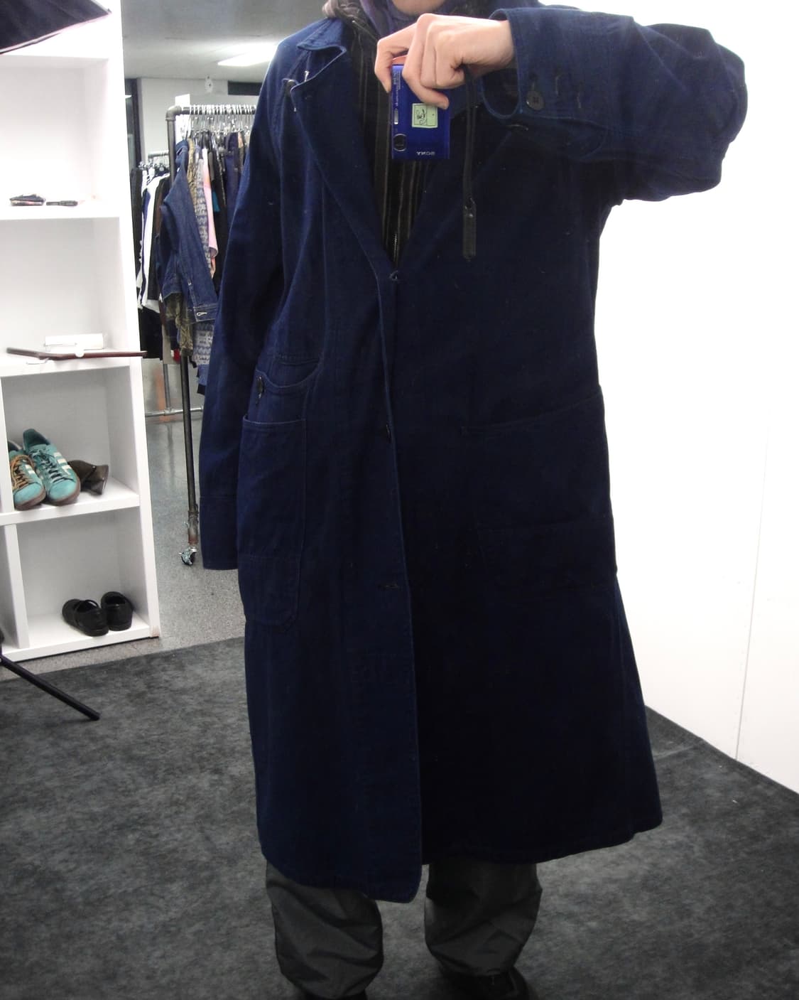 kapital 데님 슬래피 롤러 코트 상품이미지9