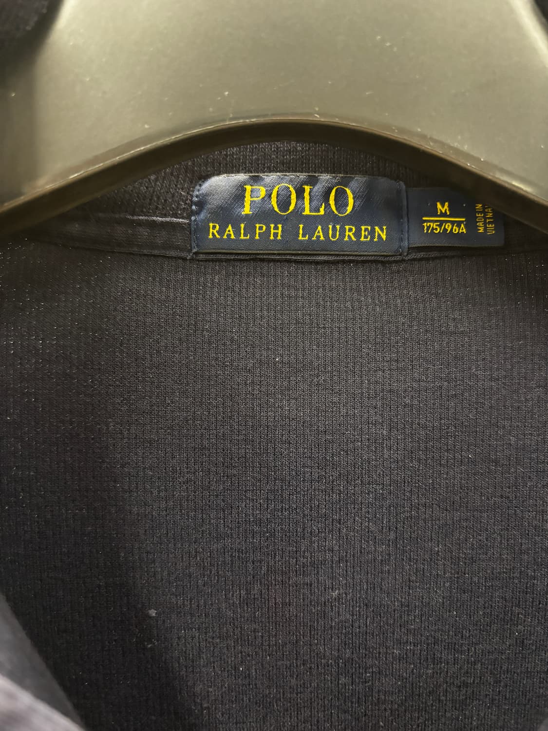 폴로 랄프로렌 네이비 반집업 니트 M 상품이미지4