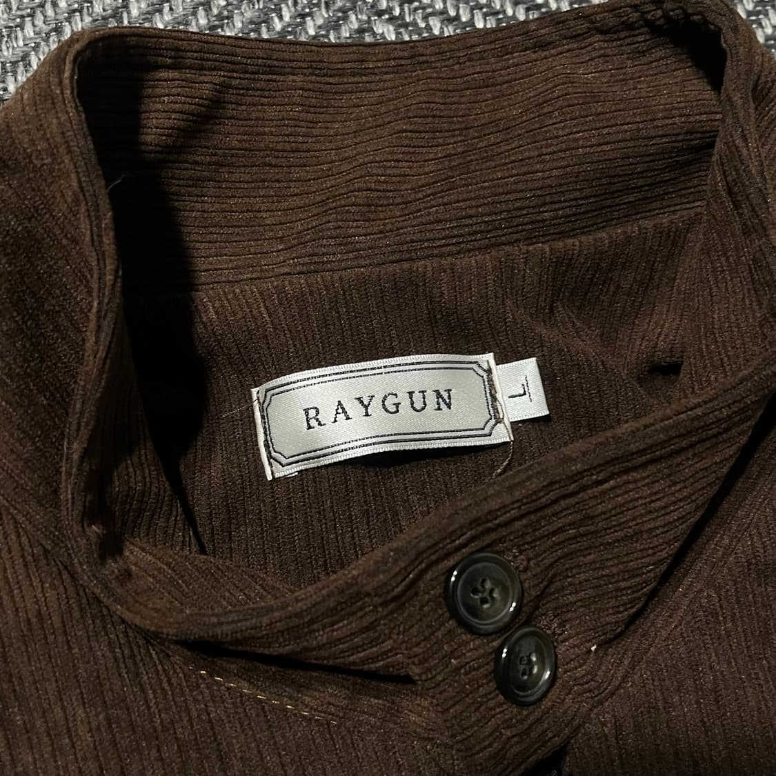 RAYGUN 코듀로이 헤링턴 자켓 상품이미지4