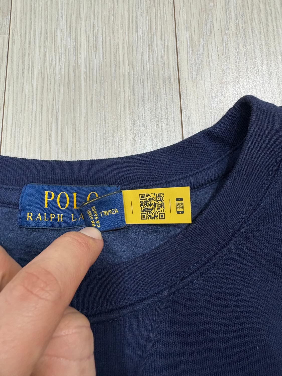 폴로 랄프로렌 베어 맨투맨 네이비 상품이미지7