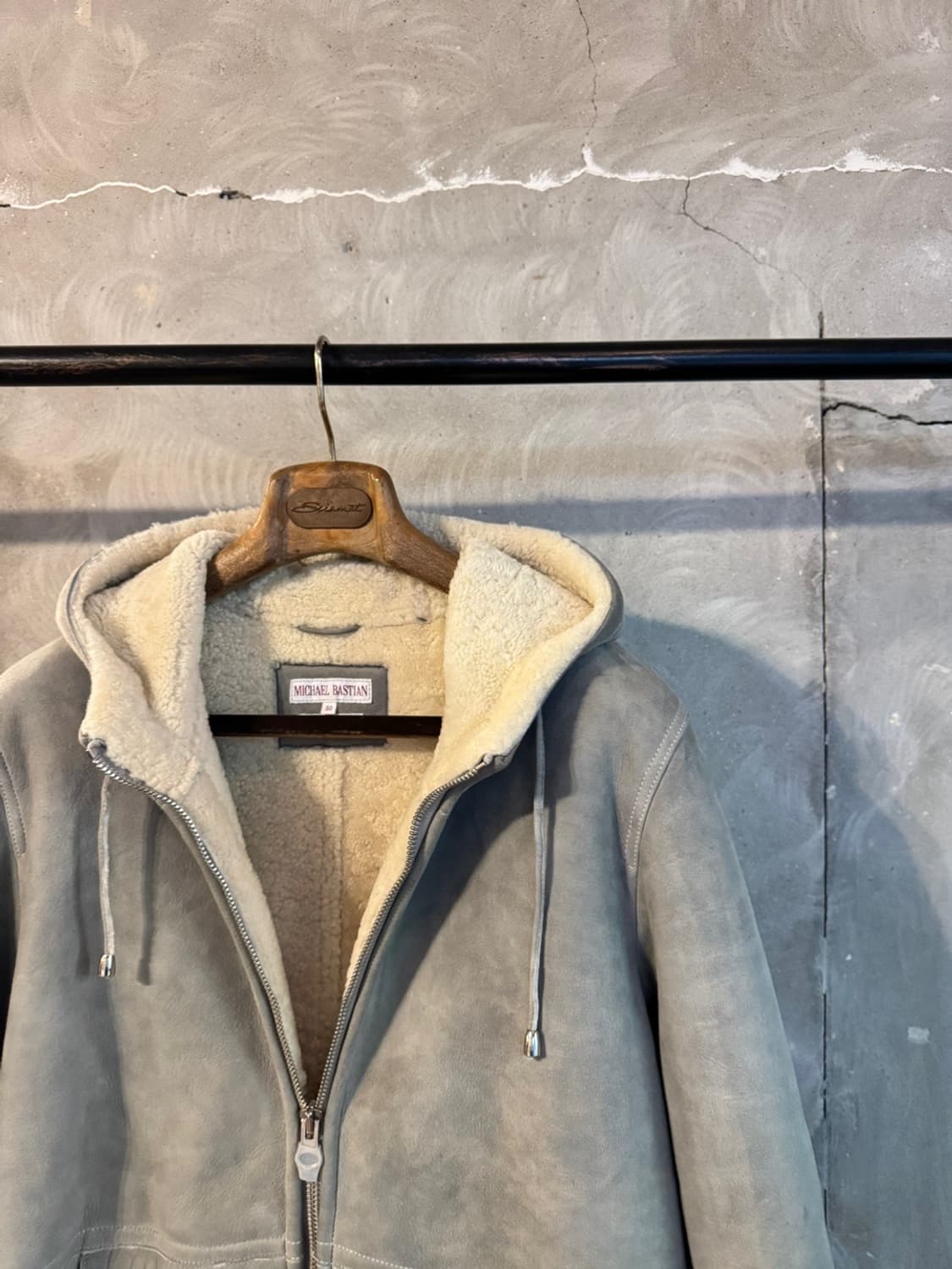 마이클 바스티안 레더 시어링 자켓 105 상품이미지8