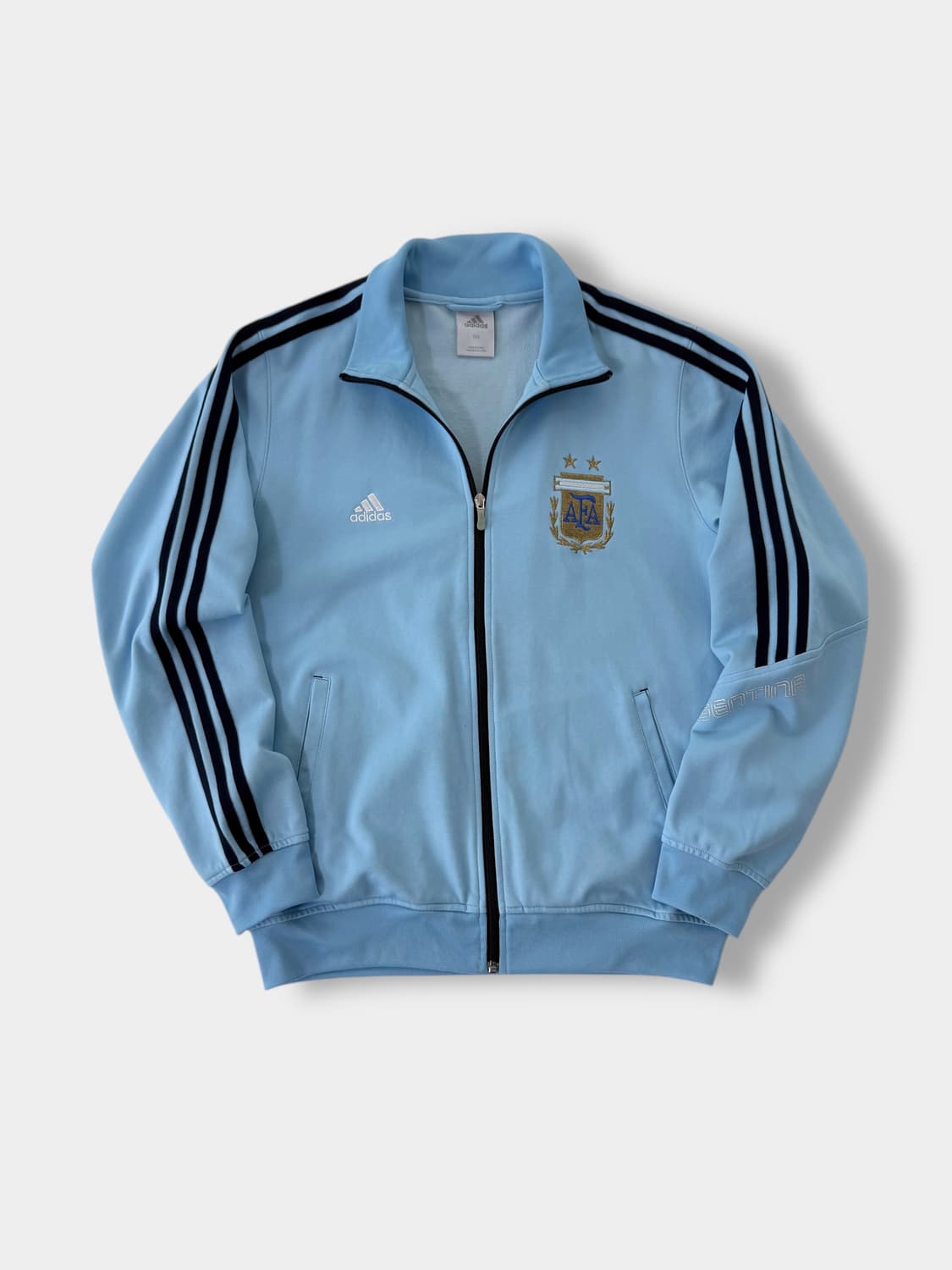 아디다스 루즈핏 아르헨티나 스카이블루 트랙 져지 상품이미지1