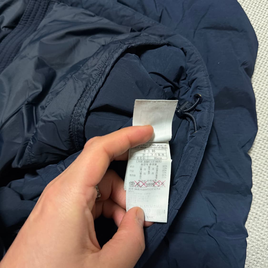 블랙야크 퀄팅 경량패딩 상품이미지4