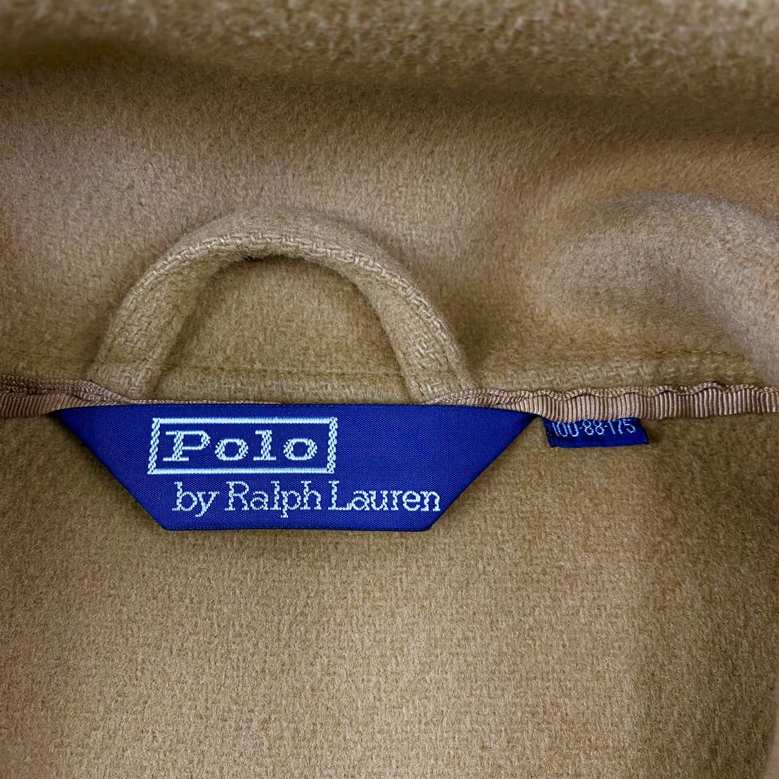 90s 폴로 카멜 모직 더플 코트 (105) 상품이미지7