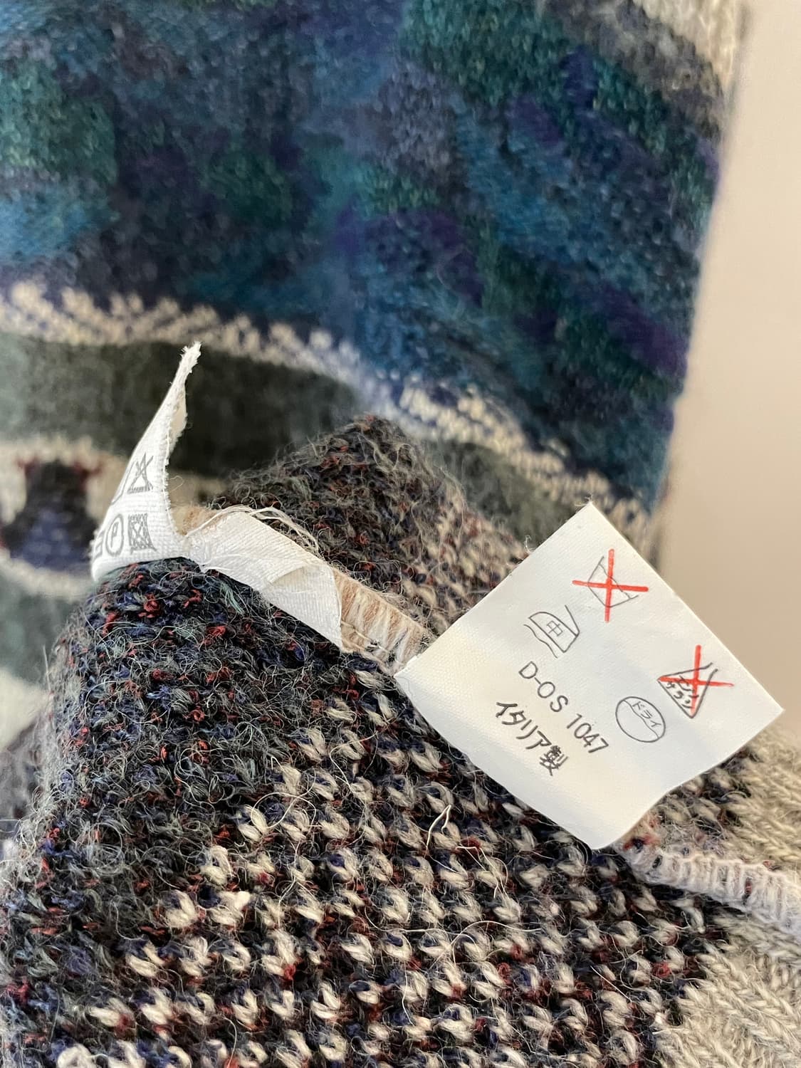 College 빈티지 니트  상품이미지8