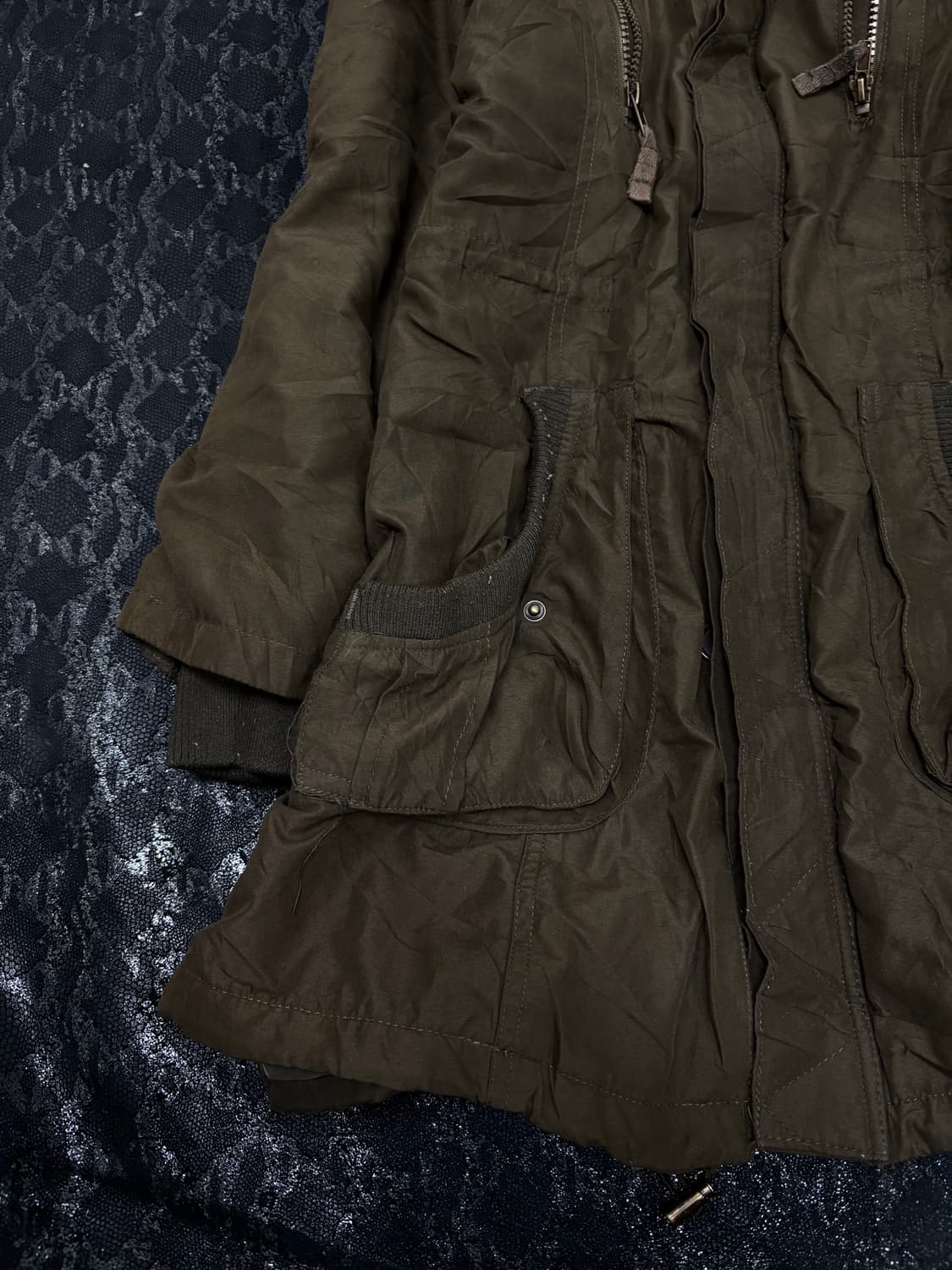 “Vintage” Grunge Y2K Khaki Pocket Detail 상품이미지8