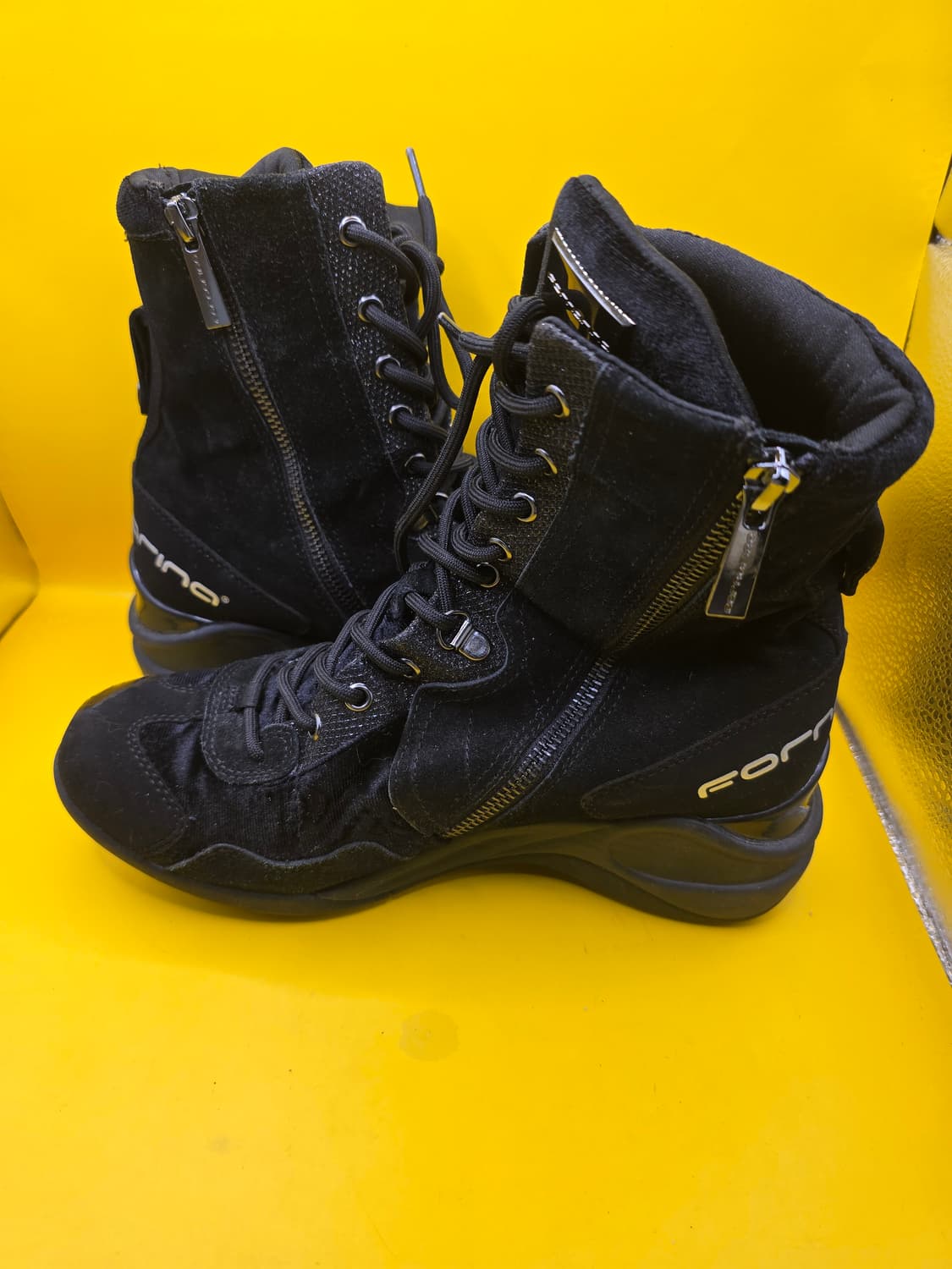 포나리나 프리미엄 럭스 벨벳 앵클부츠 스니커즈 245 상품이미지3