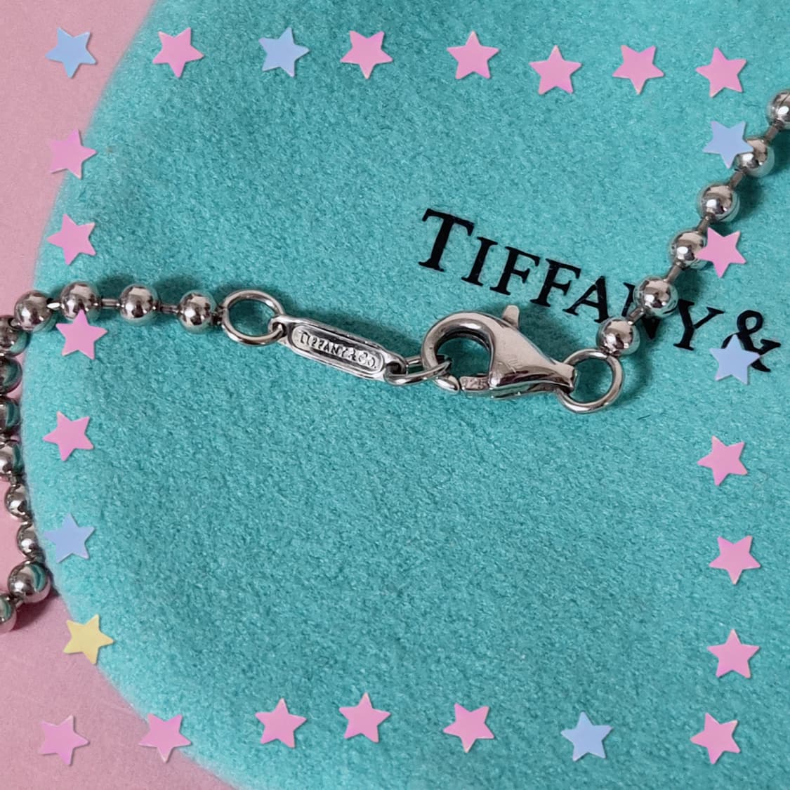 티파니앤코 한정판 태그 목걸이 팝니다 상품이미지4