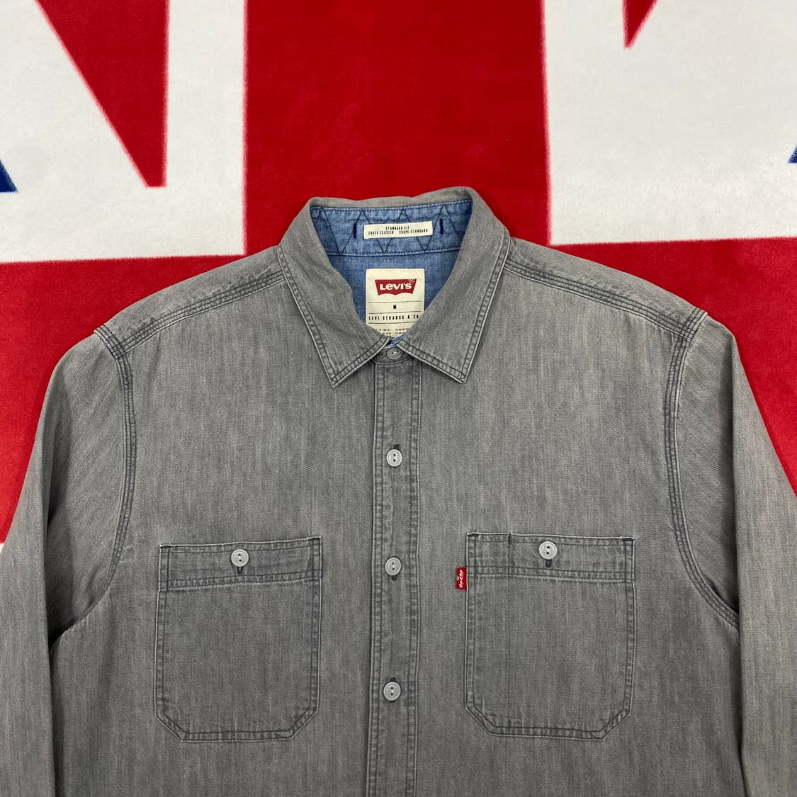 리바이스 워크셔츠 M  상품이미지3