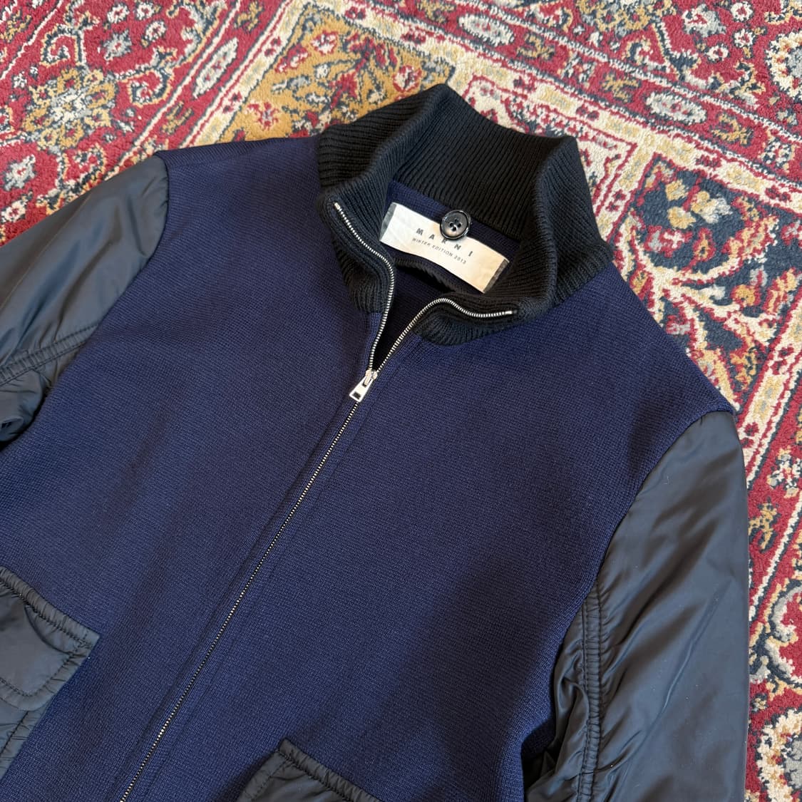 마르니 13FW 투웨이 니트 블루종 [ 44-55 ] 상품이미지2