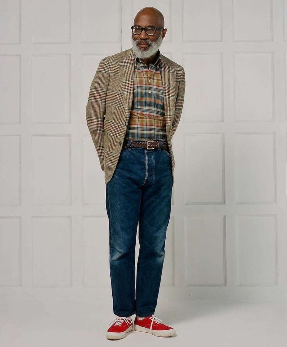 드레익스 도산 MTO 글렌체크 울트위드 자켓 36-38 상품이미지10