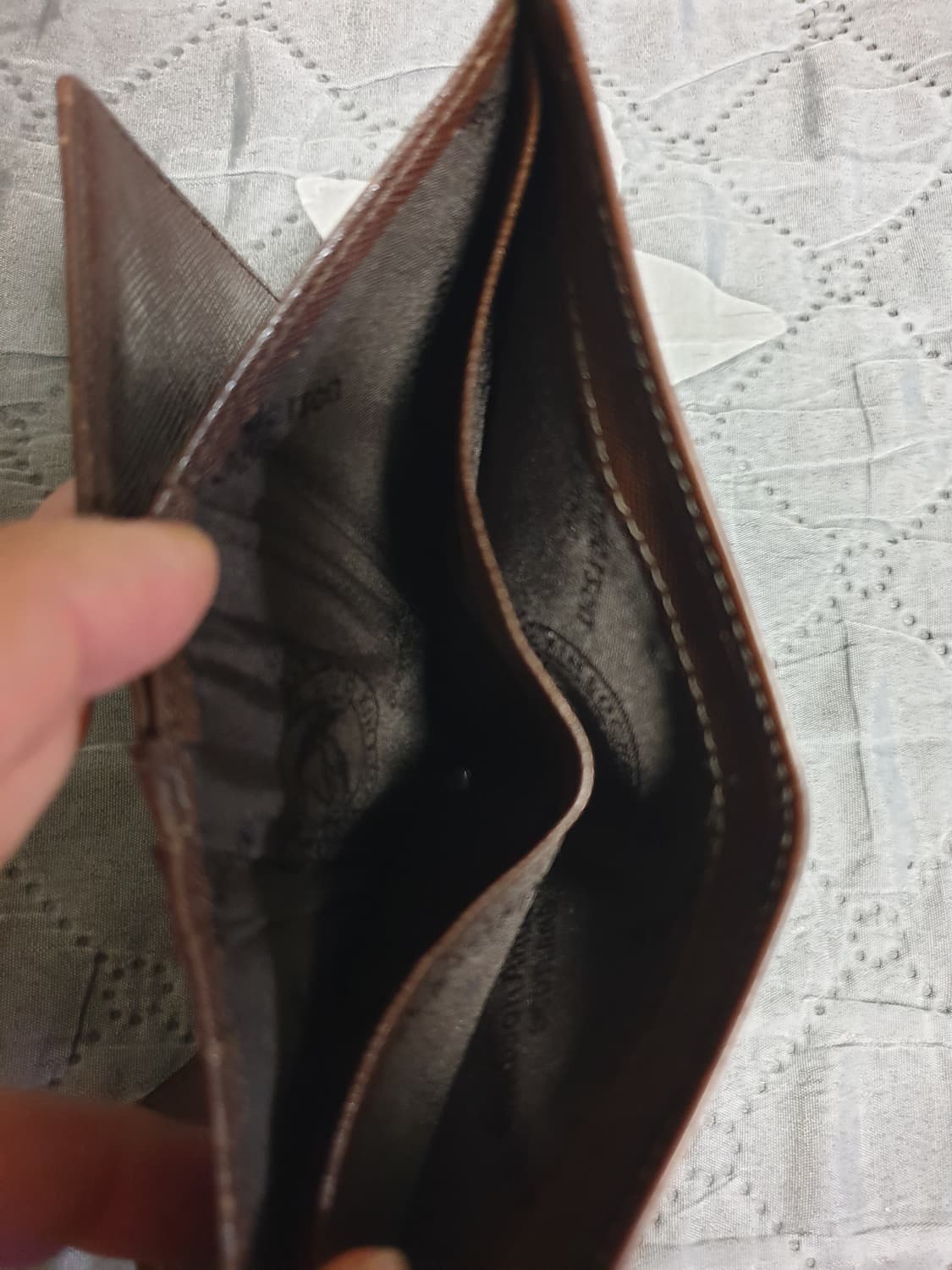 킨록앤더슨 천연소가죽 클래식 반지갑 브라운 상품이미지5