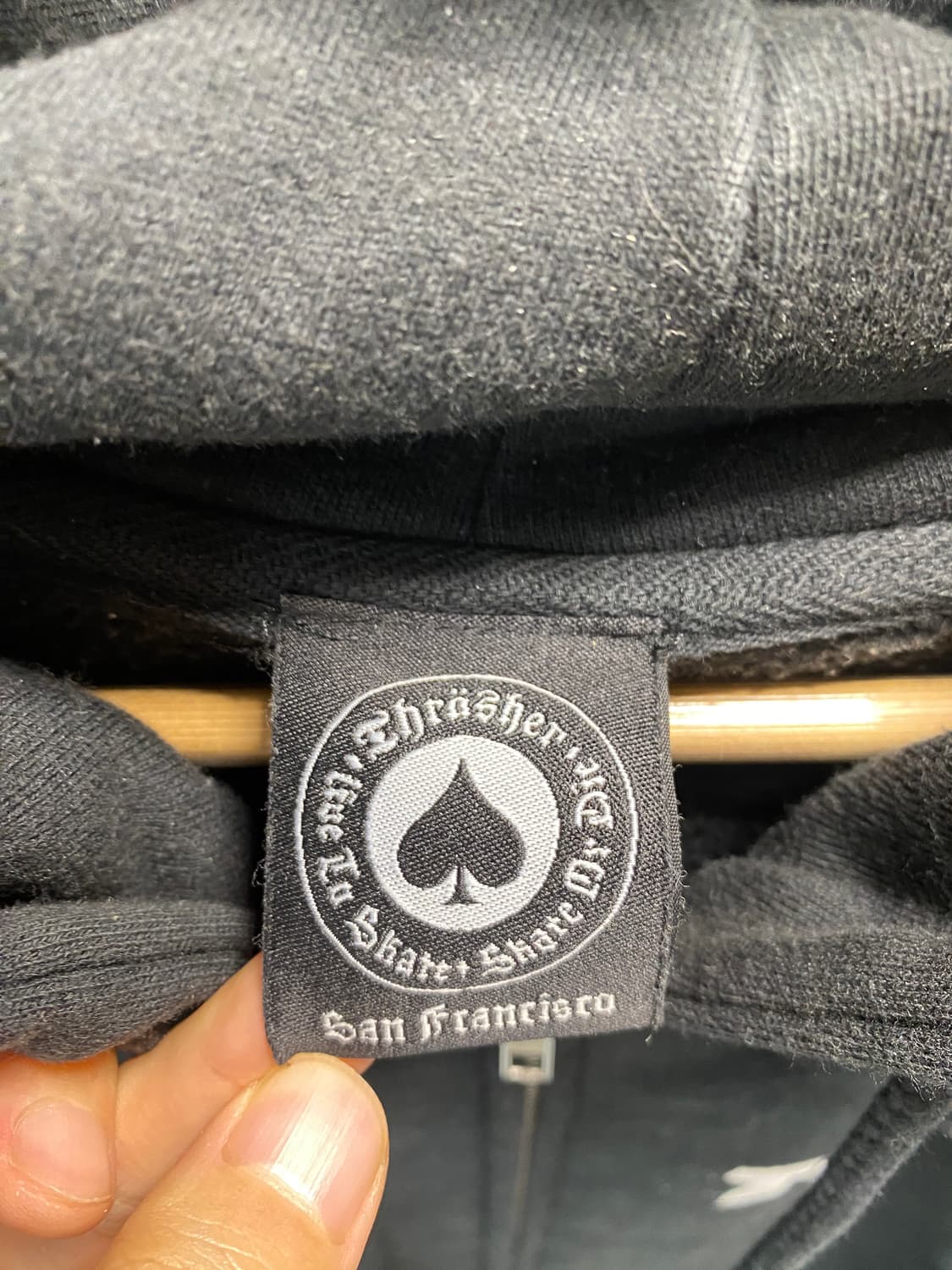 트레셔 후드 집업 M 상품이미지3