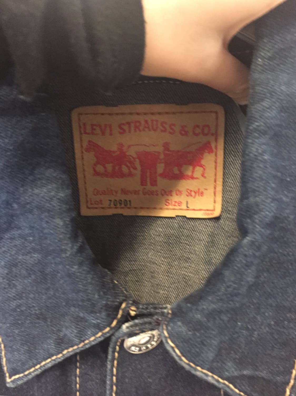 levi’s 70901 denim trucker jk 상품이미지7