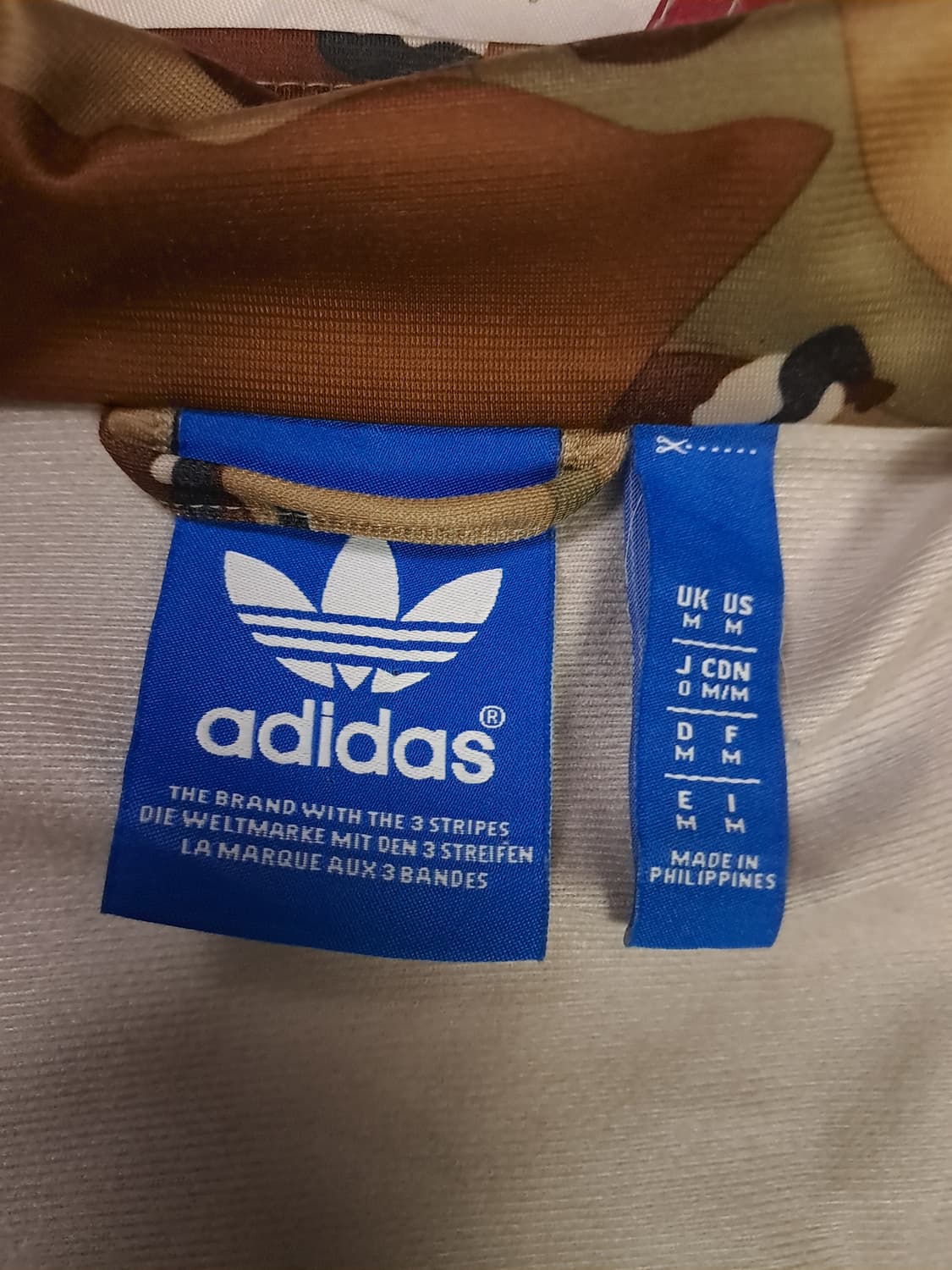 새제품급 오리지날 아디다스 카모패턴 파이어버드 져지 상품이미지4