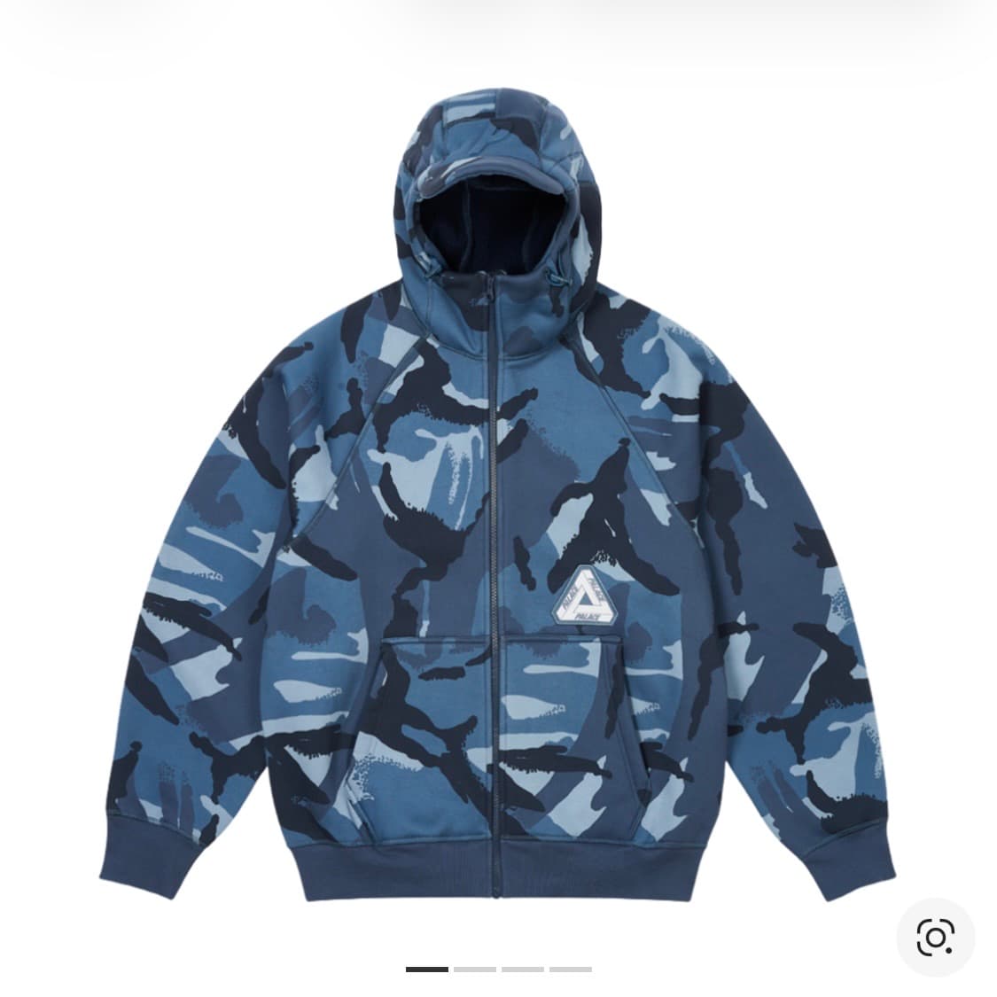 팔라스 / 써멀 본디드 캡 후드 블루 M 상품이미지1