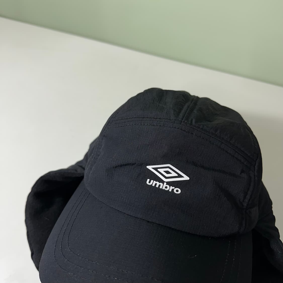 59CM 엄브로 블랙 이어플랩 트루퍼햇 상품이미지2