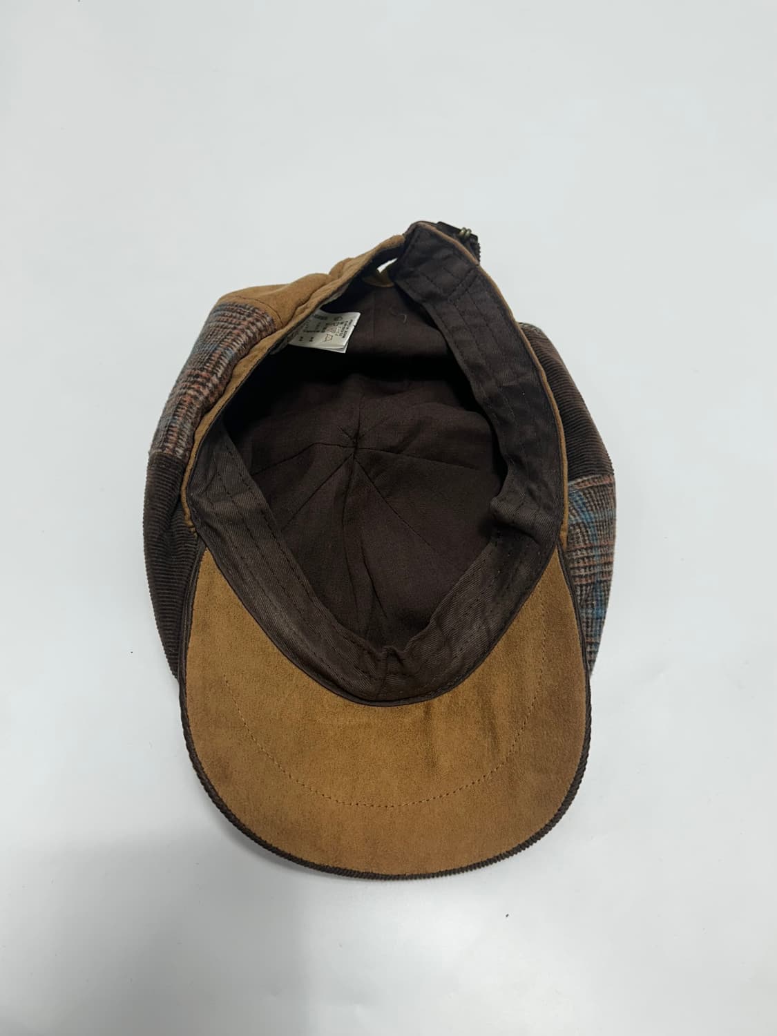 race-g 빈티지 패치워크 헌팅캡 일본빈티지 상품이미지6