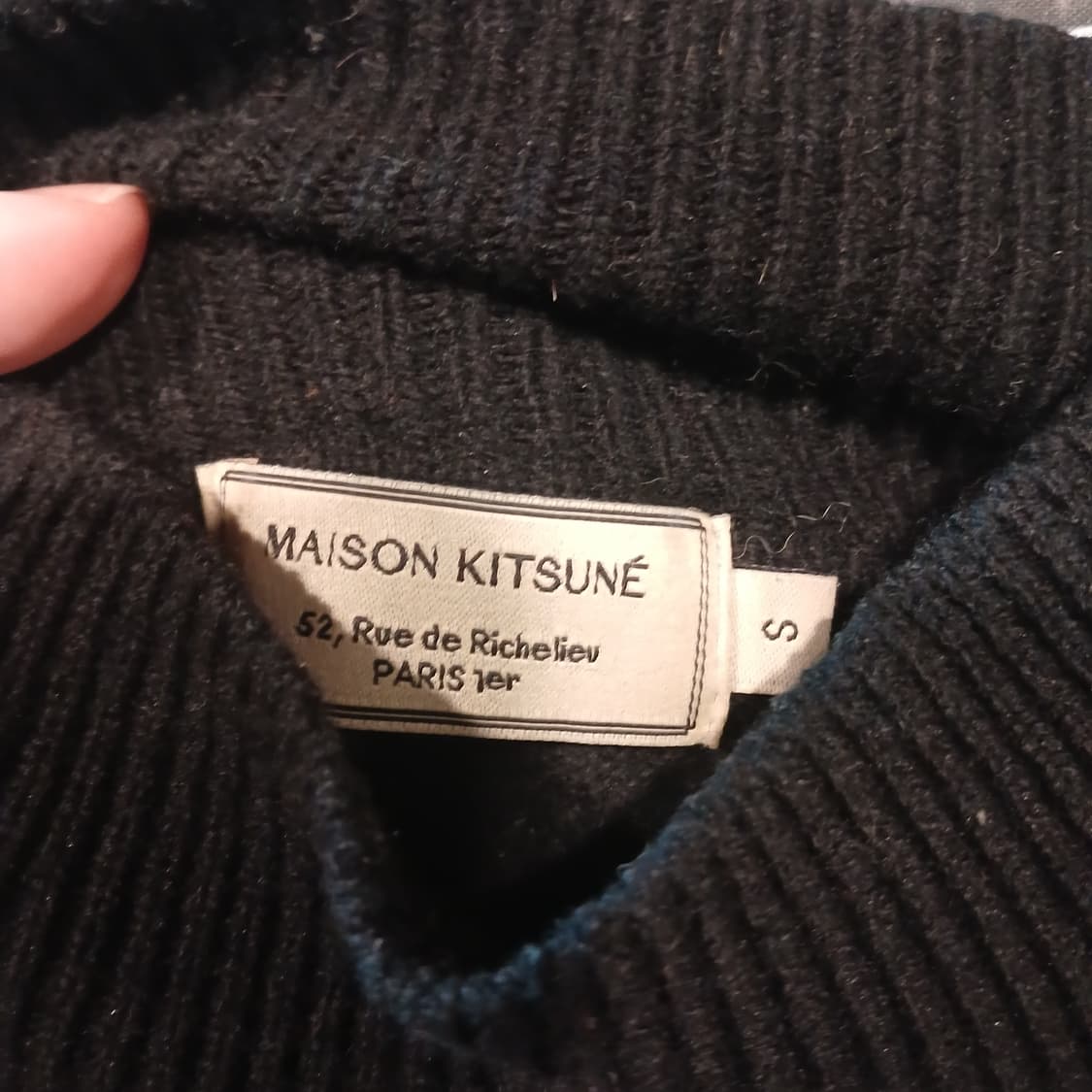 메종키츠네 베이비폭스 니트 상품이미지3