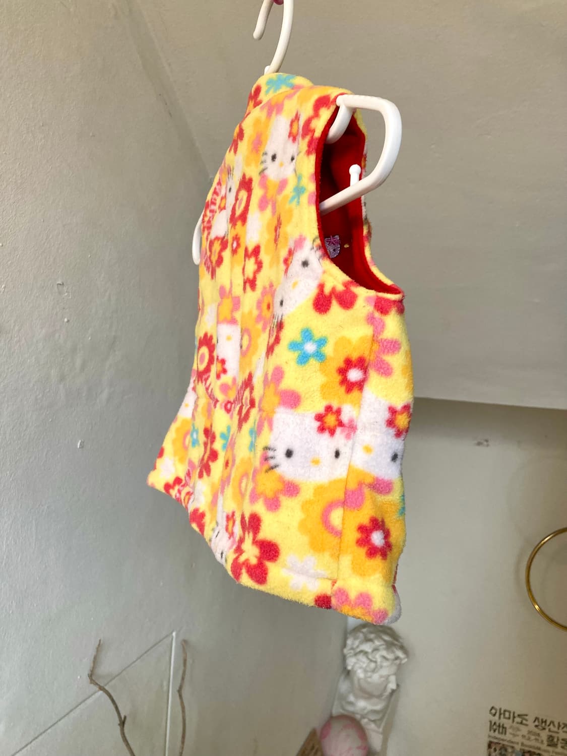 *KIDS* 헬로키티 옐로우 베스트 상품이미지6