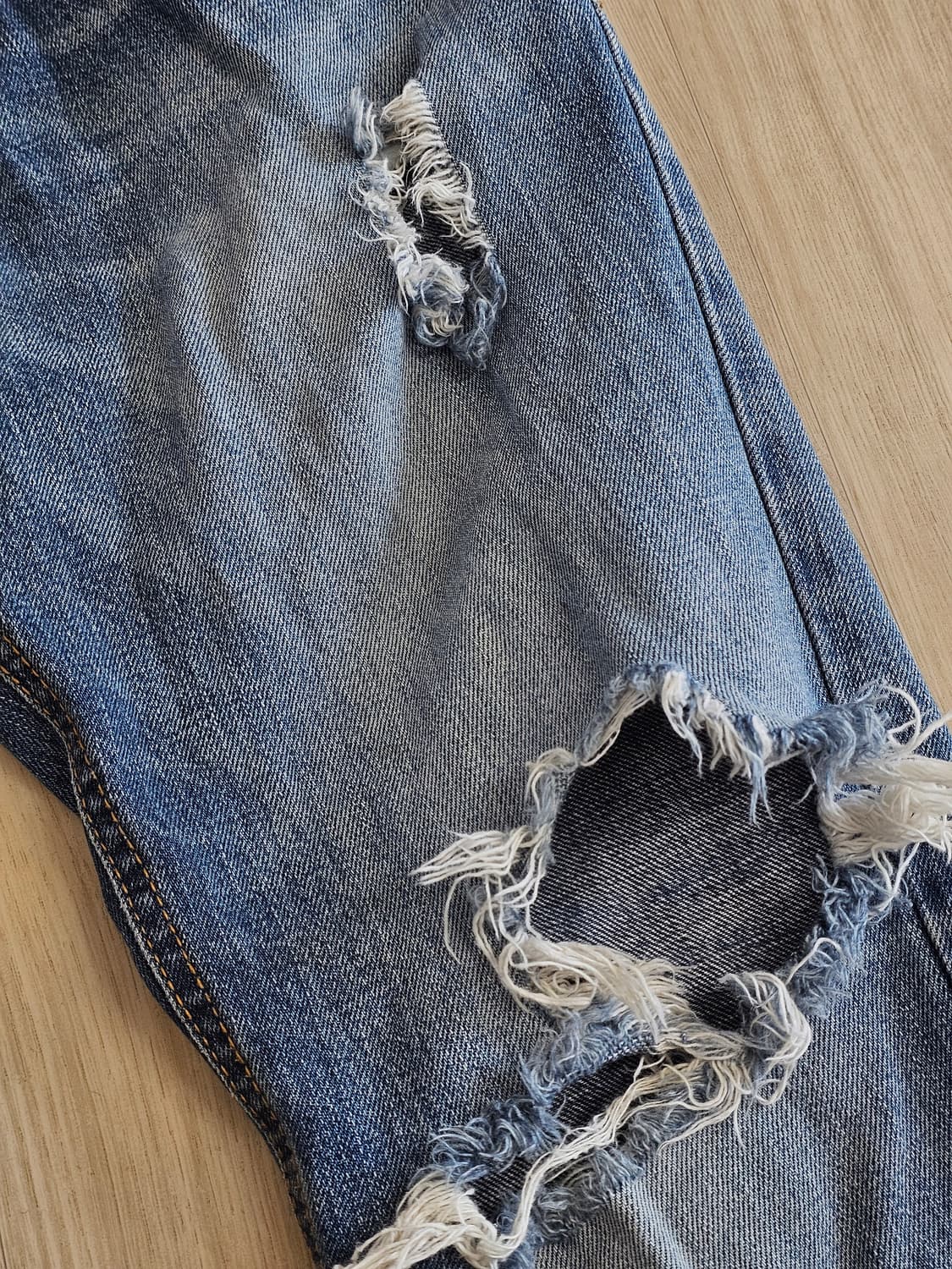 돌체앤가바나 데미지 청바지 31인치 상품이미지4